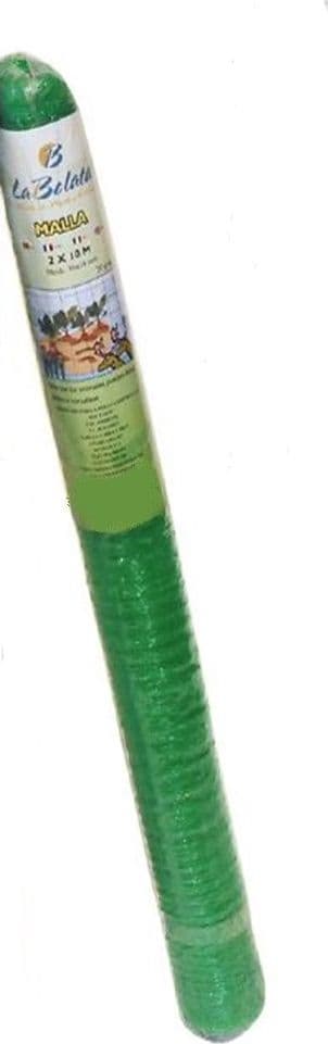 SET 2PZ RETE IN POLIETILENE ANTI ANIMALI MAGLIA 2X10MT VERDE PROTEZIONE PIANTE ORTO 134615 - 7