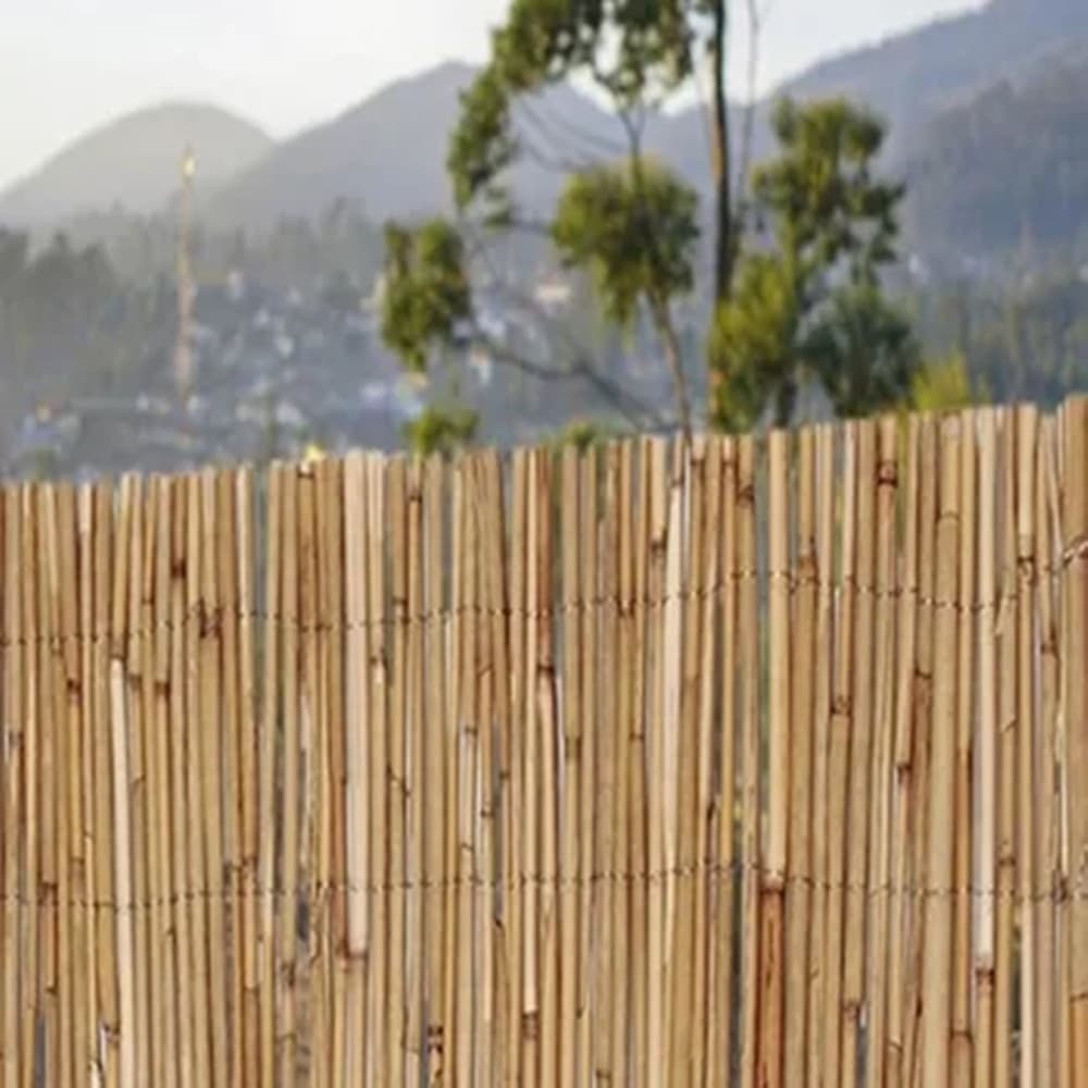 ARELLA PALIZZATA LISTELLI CANNE BAMBÙ LEGNO ESTERNI RECINZIONE GIARDINO 1.5X5MT 134705 - 8