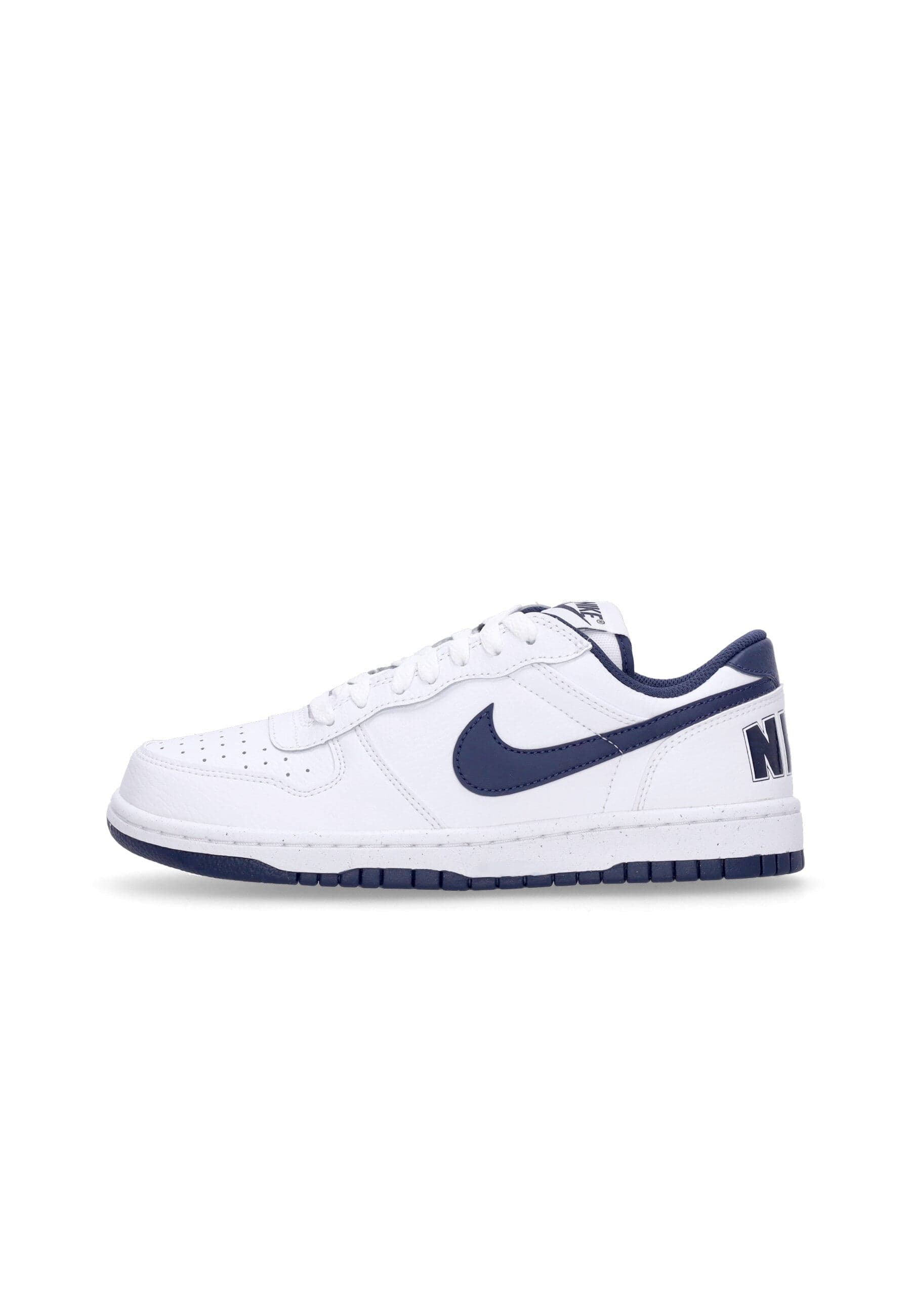 Nike Scarpa Bassa Uomo Big Low White/midnight Navy - 7