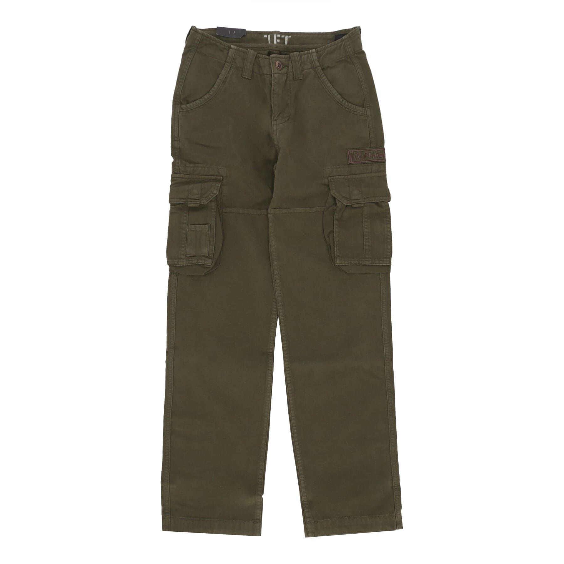 ALPHA INDUSTRIES Pantalone Lungo Uomo Jet Pant Dark Olive - 3