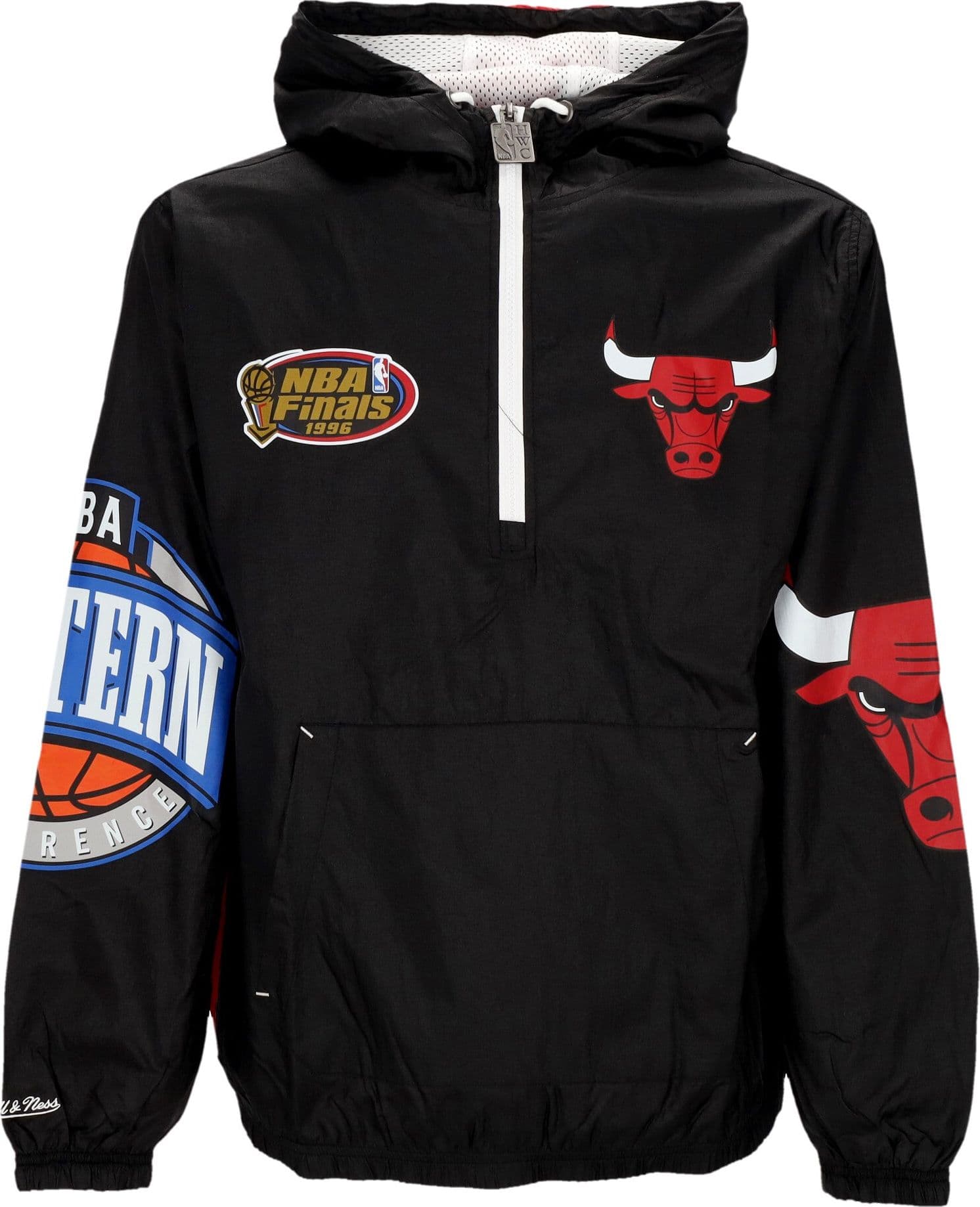 MITCHELL & NESS Giacca a Vento Infilabile Uomo Nba Team Og 2.0 Anorak Windbreaker Chibul Original Team Colors