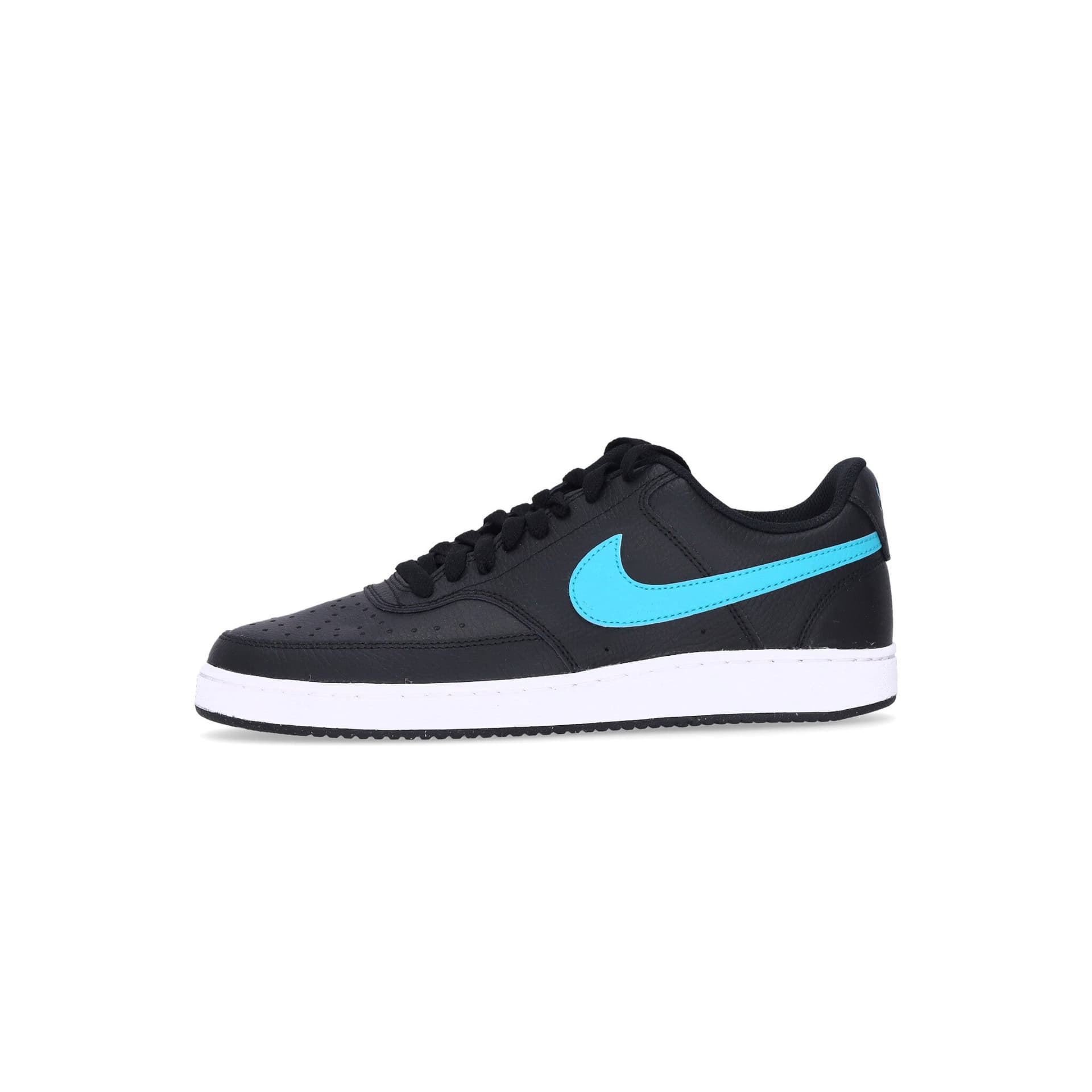 Nike Scarpa Bassa Uomo Court Vision Low Next Nature Black/dusty Cactus/white - 7