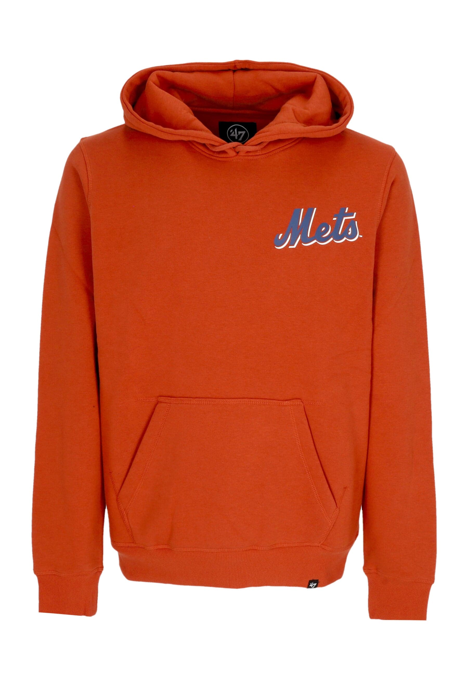 47 BRAND Felpa Cappuccio Uomo Mlb Backer Burnside Hoodie Neymet Clay - 3