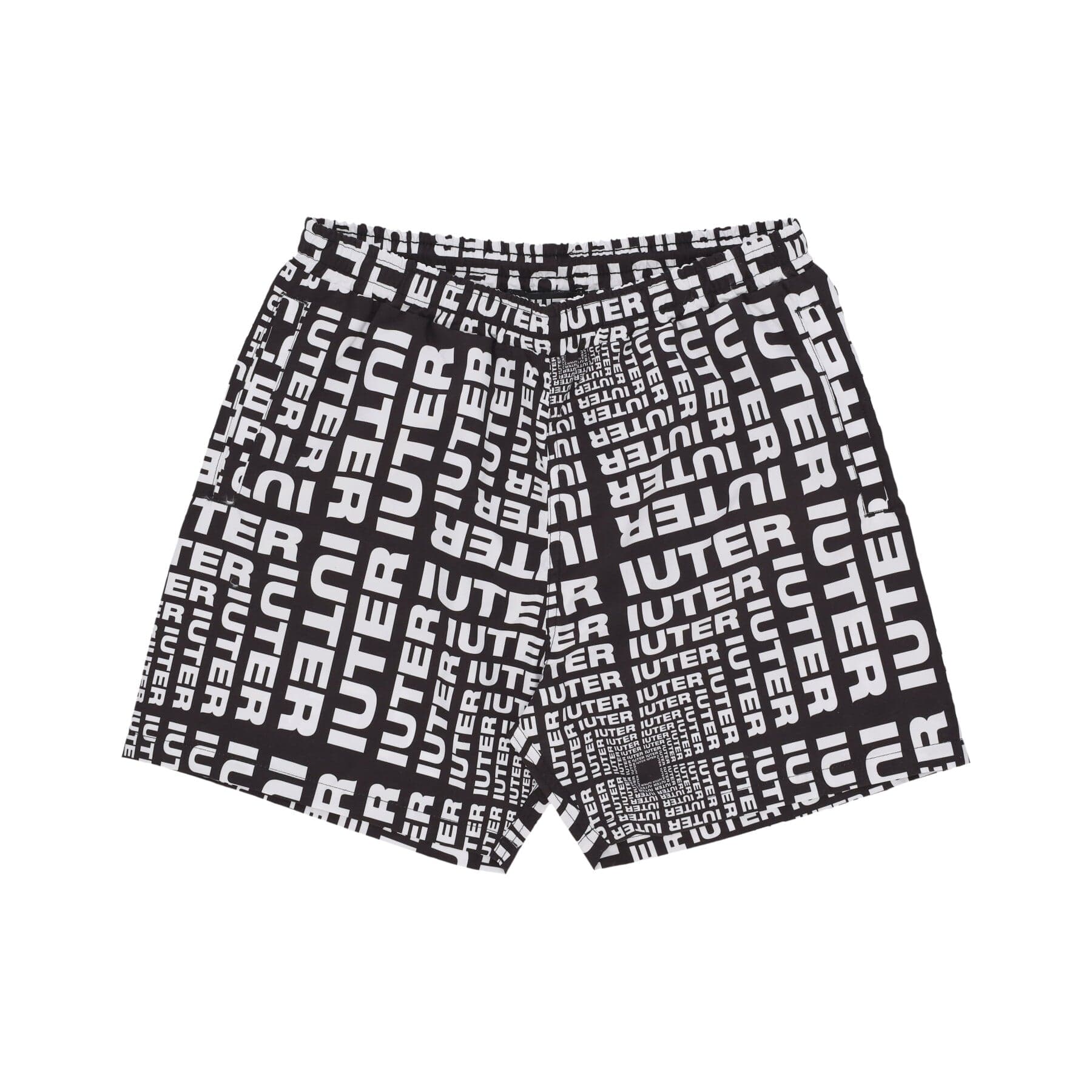 IUTER Costume Pantaloncino Uomo Optical Swimtrunks Black - 3