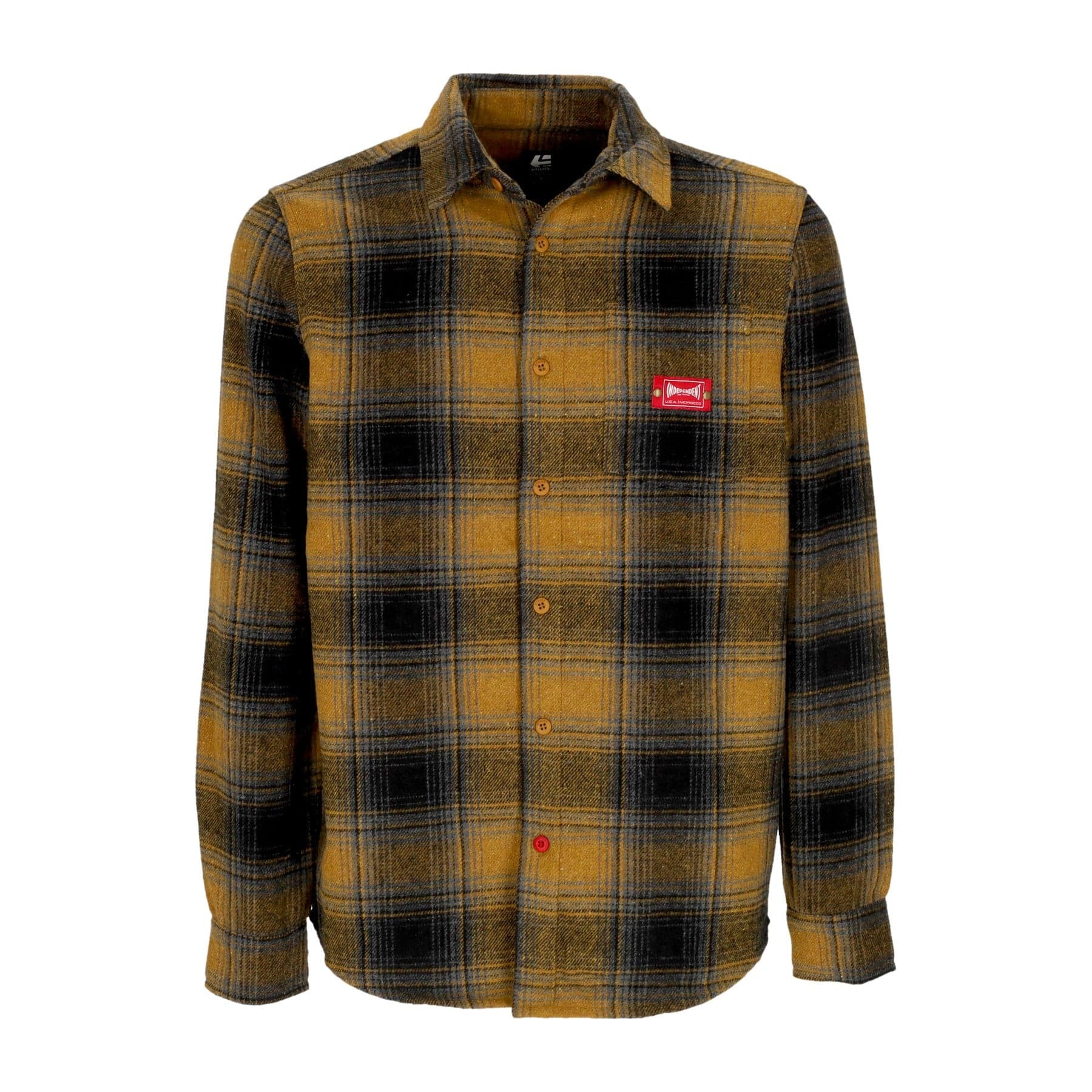 ETNIES Camicia Manica Lunga Uomo Indy Flannel X Independent Tobacco - 3