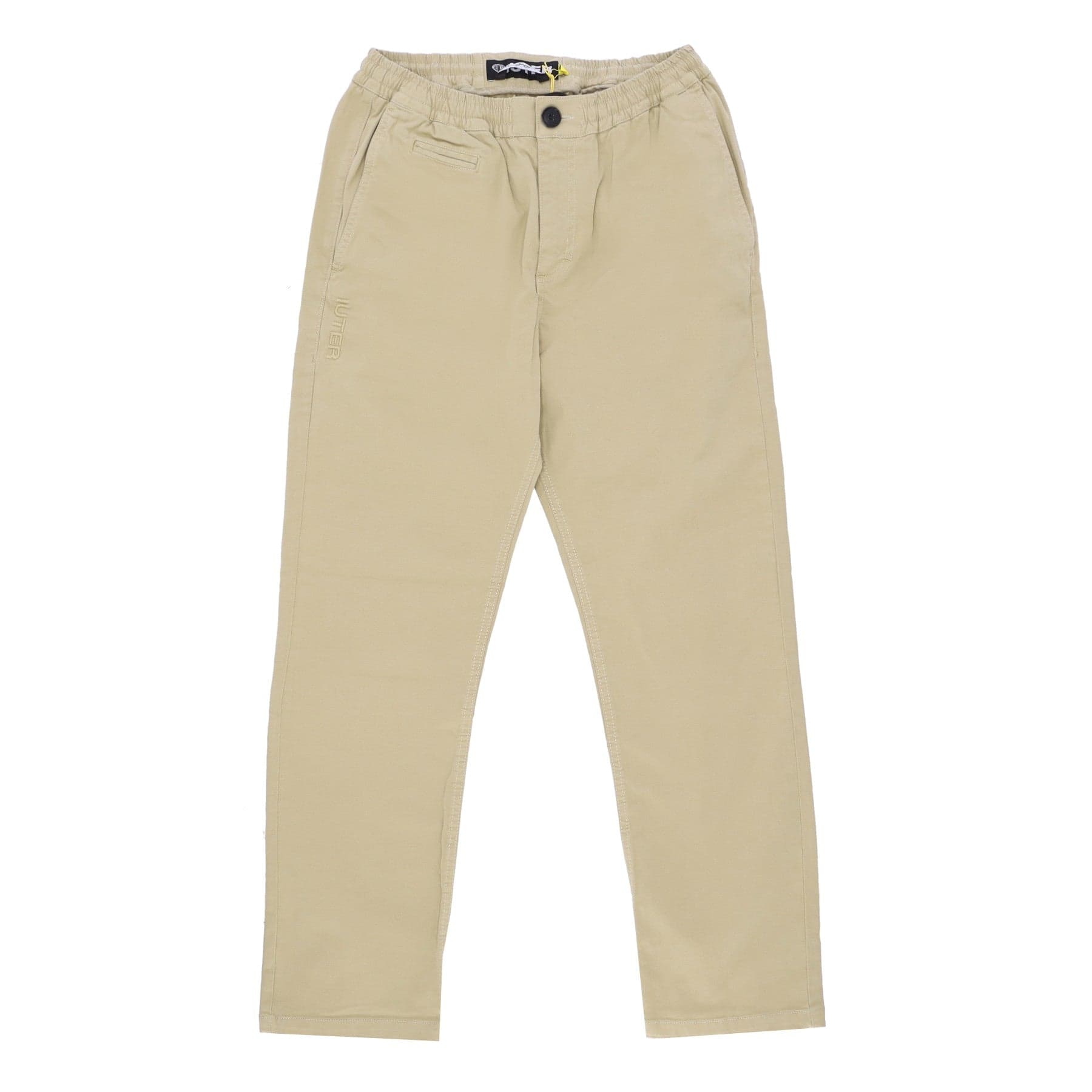 IUTER Pantalone Lungo Uomo Citizen Pant Beige - 4