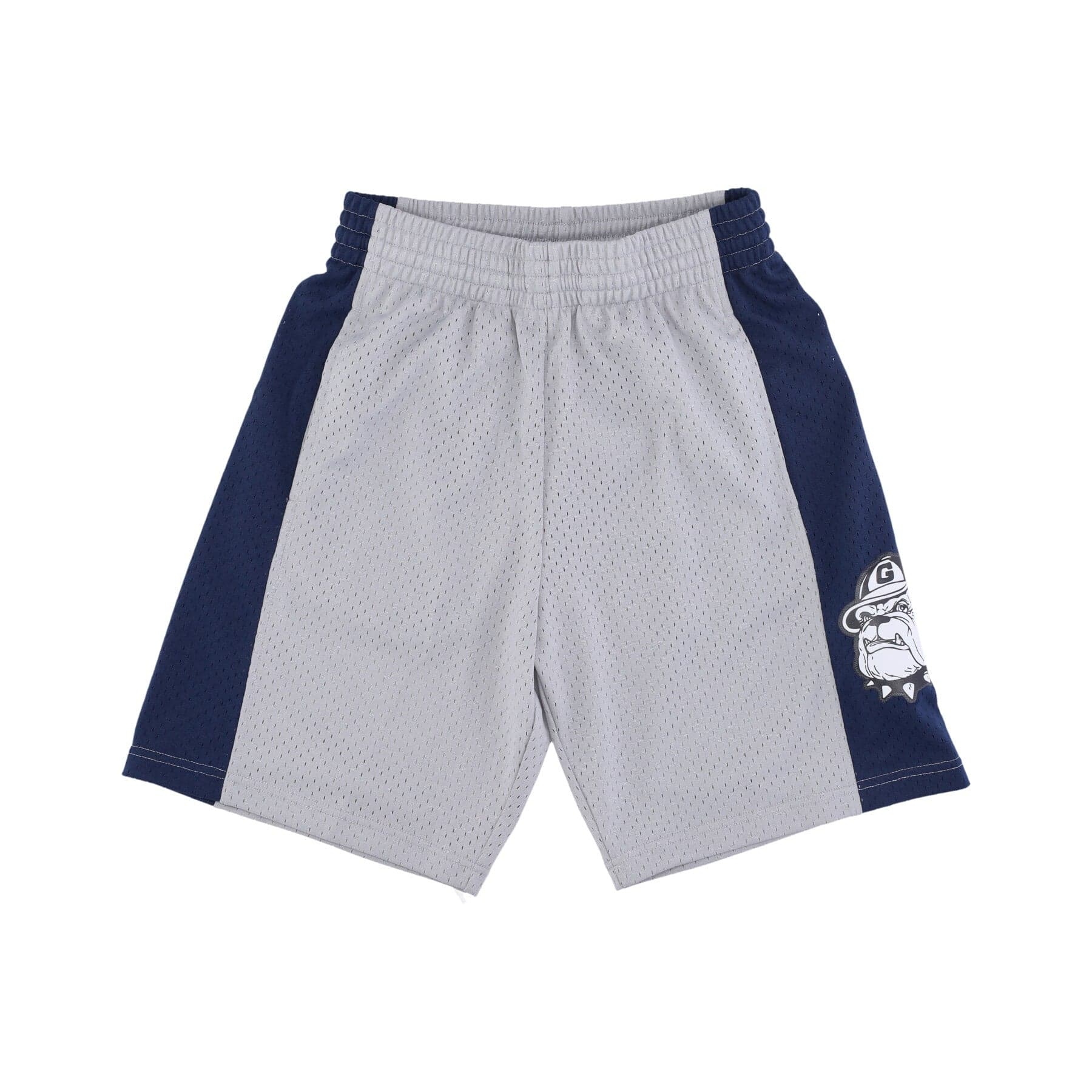 MITCHELL &amp; NESS Pantaloncino Basket Uomo Ncaa Swingman Light Shorts Geohoy Chrome - 4