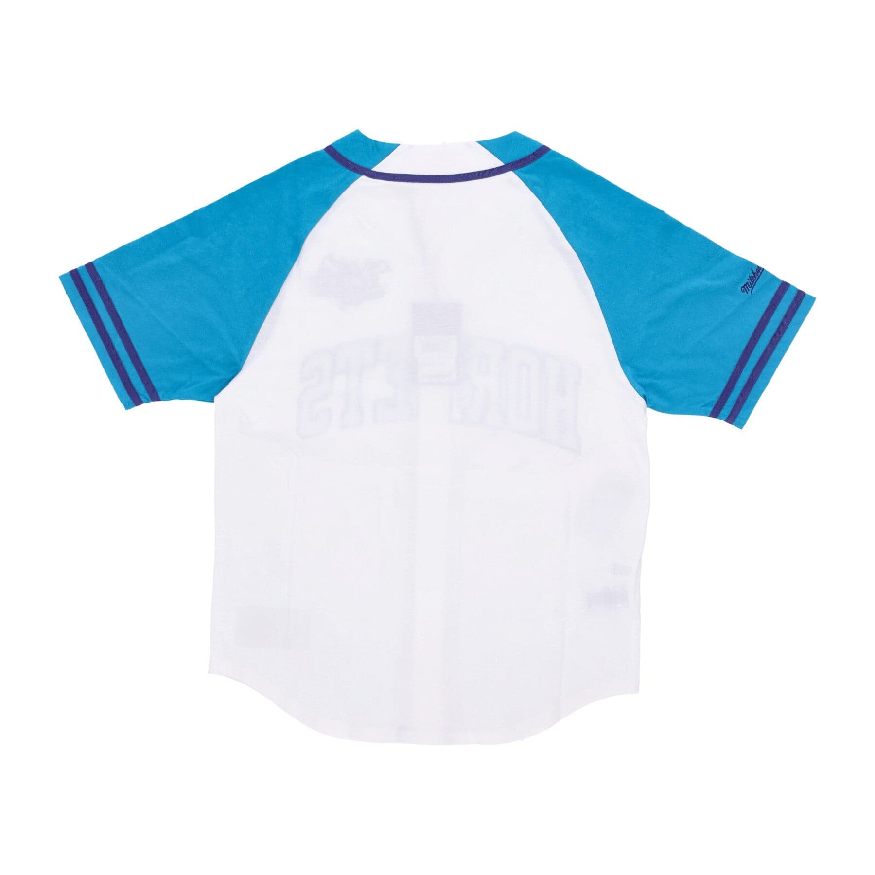 MITCHELL &amp; NESS Casacca Bottoni Uomo Nba Practice Day Button Front Jersey Hardwood Classics Chahor White - 3
