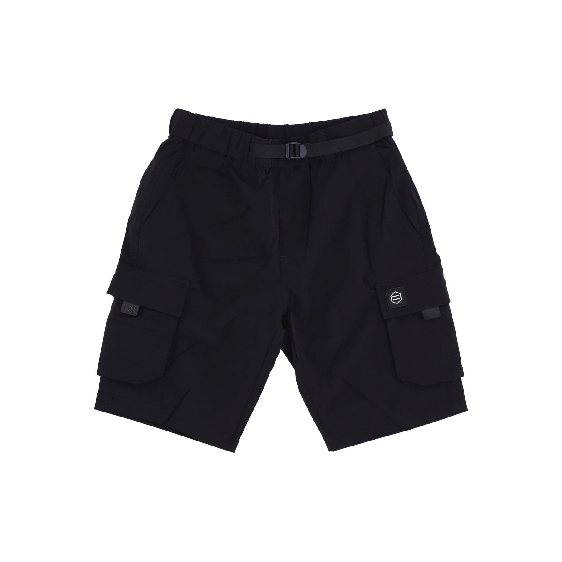 DOLLY NOIRE Pantalone Corto Uomo Techno Cargo Shorts Black - 3