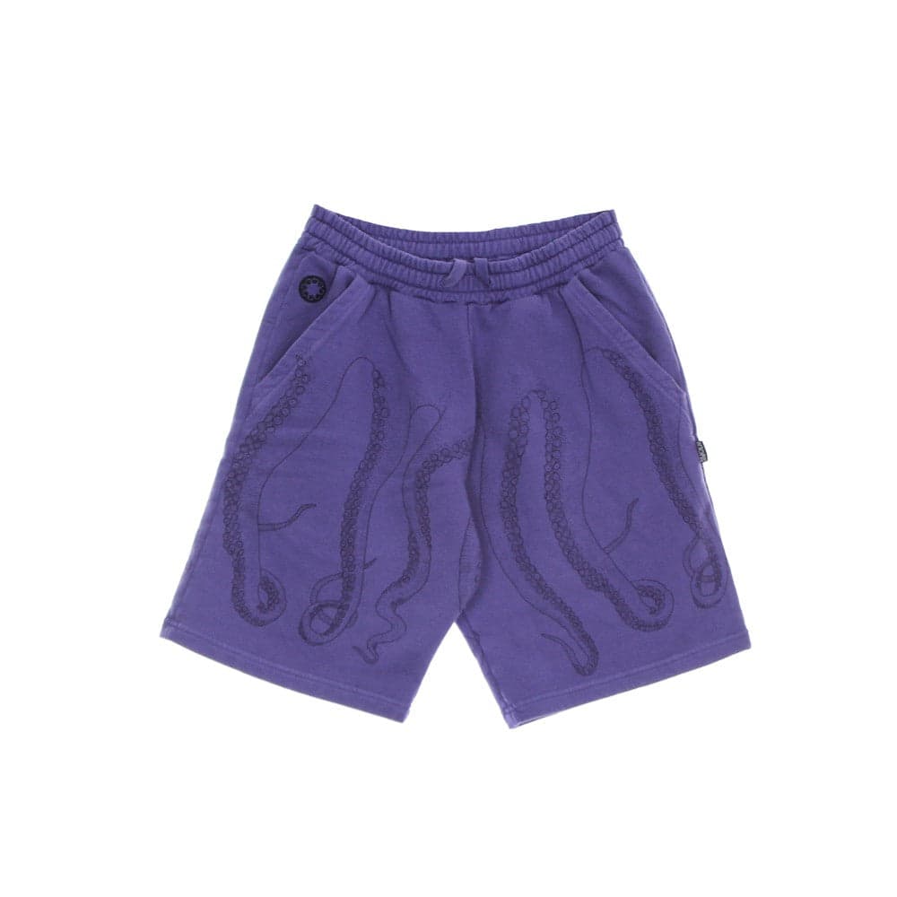 OCTOPUS Pantalone Corto Tuta Uomo Dyed Sweatshort Ametista - 4
