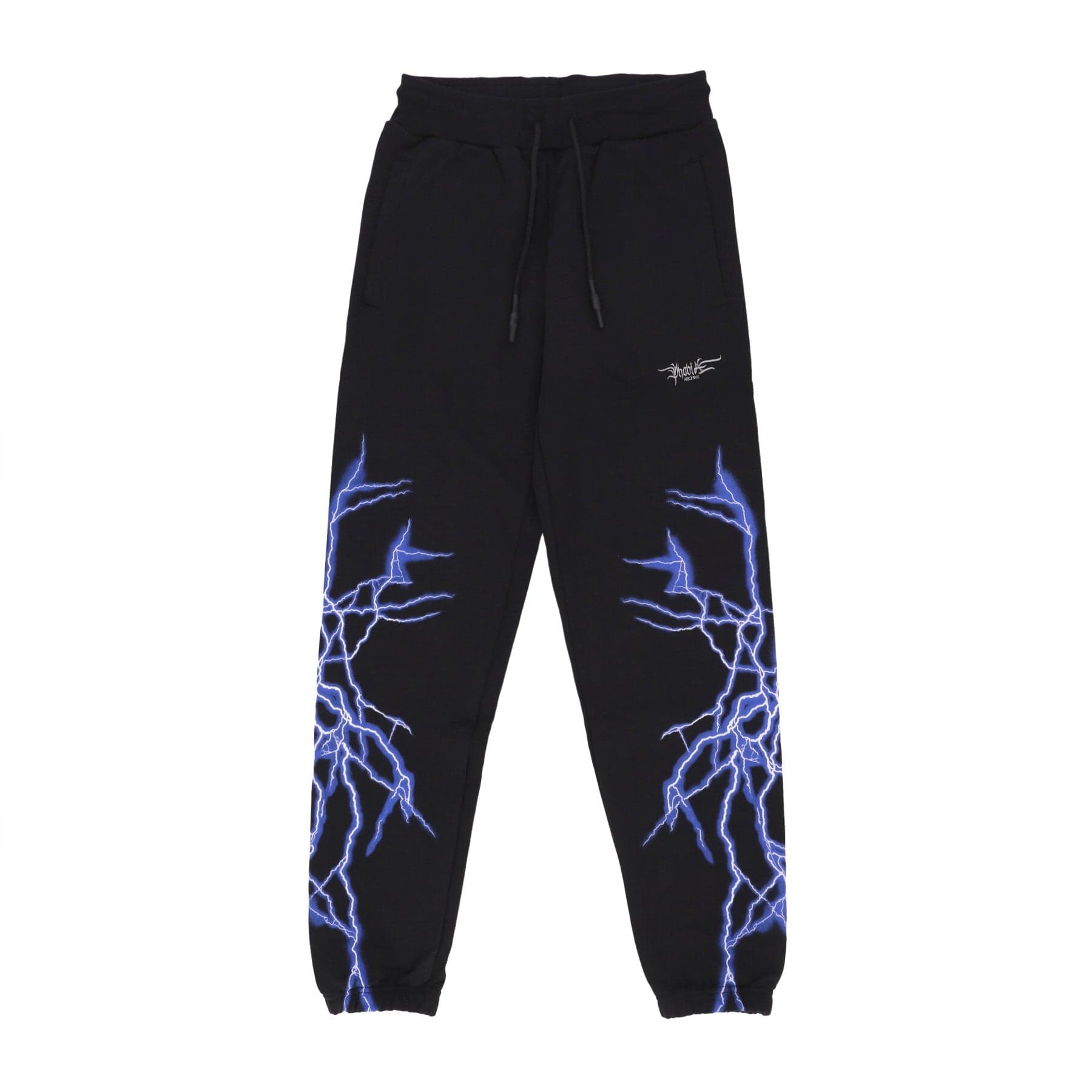 PHOBIA Pantalone Tuta Leggero Uomo New Lightning Pant Black/blue - 3