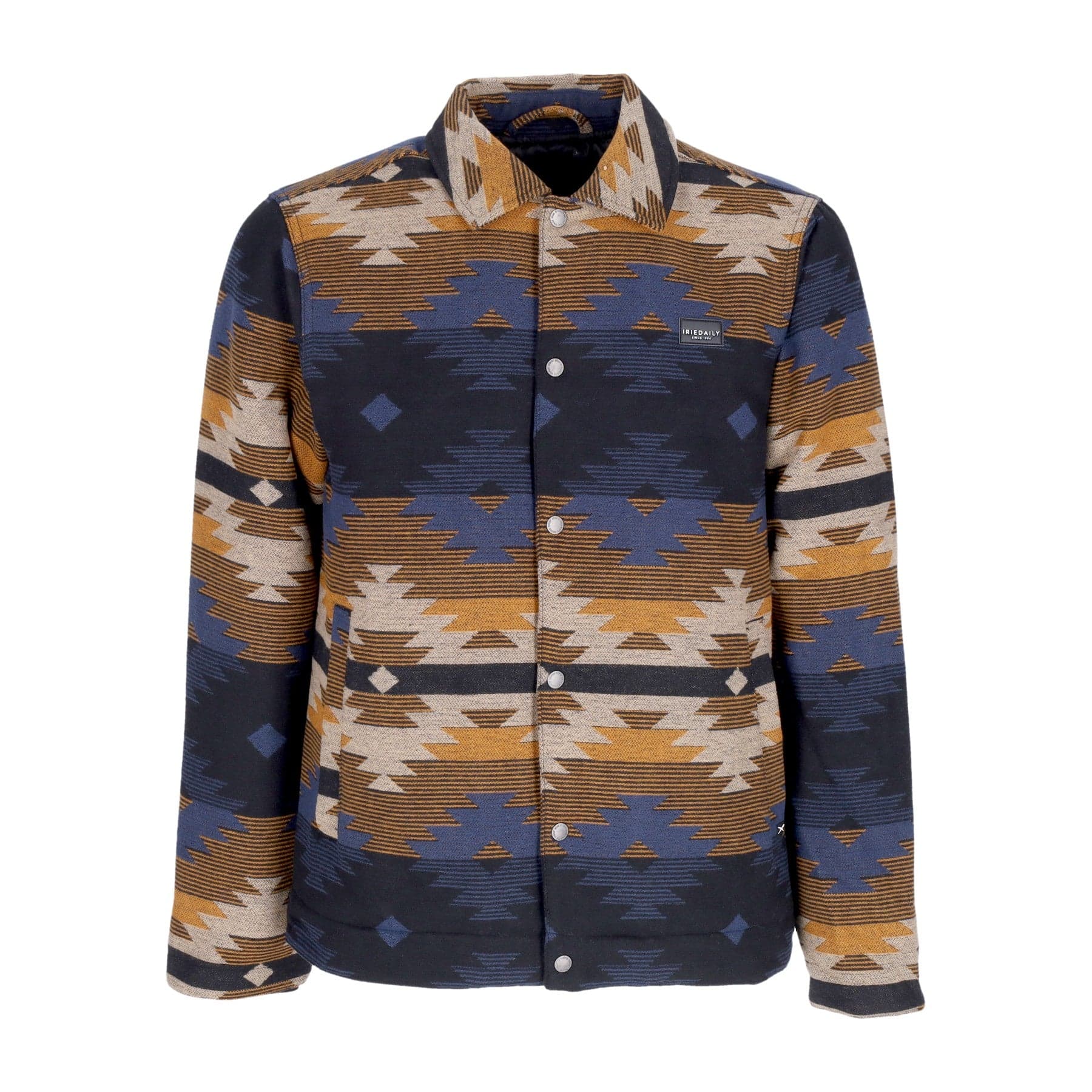 IRIEDAILY Giacca Coach Jacket Uomo Santania Jacket Blue Sand - 4