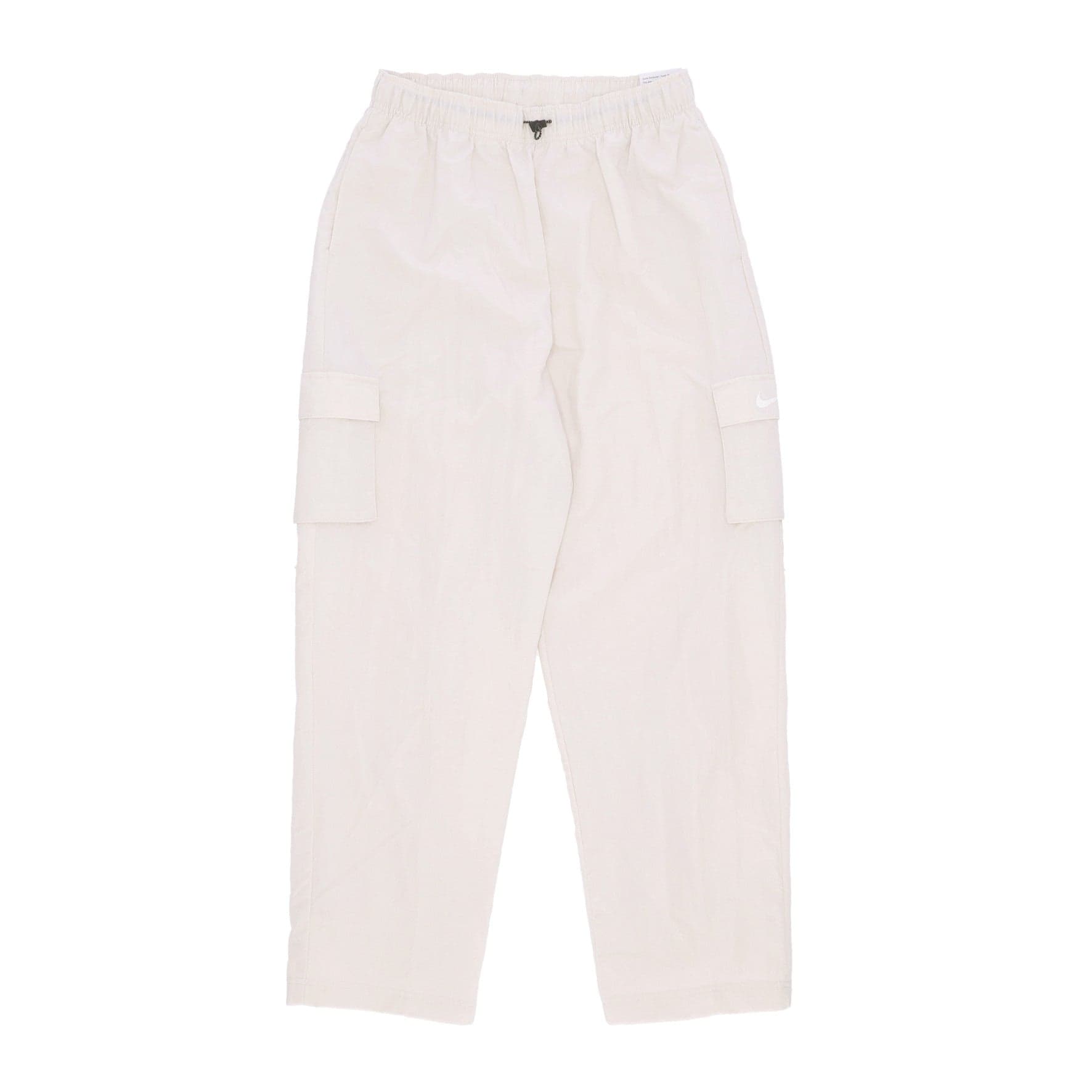 Nike Pantalone Tuta Donna W Sportswear Essential Woven High-rise  Pant Cargo Lt Orewood Brn/sail - 4