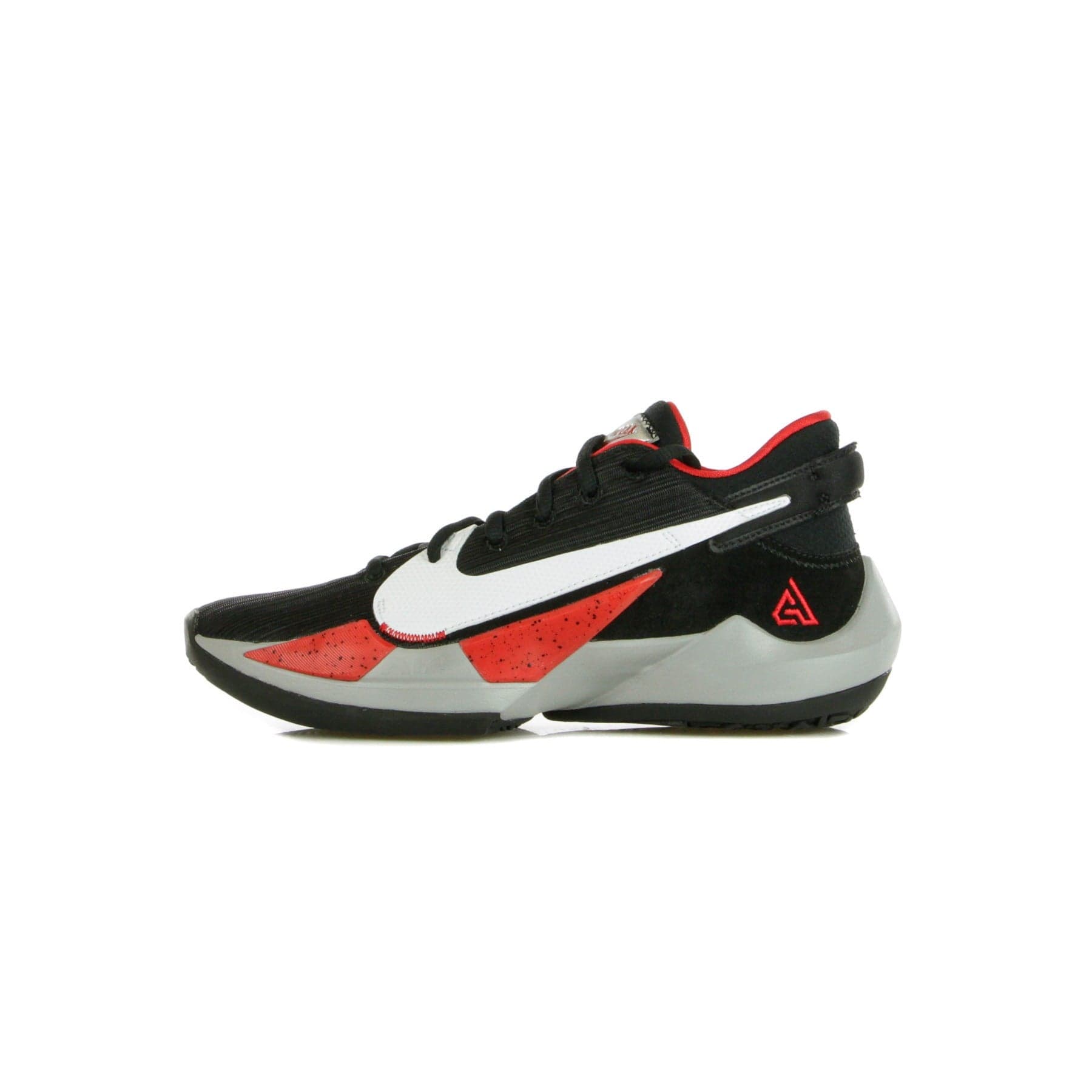 NIKE NBA Scarpa Basket Uomo Zoom Freak 2 Black/white/university Red