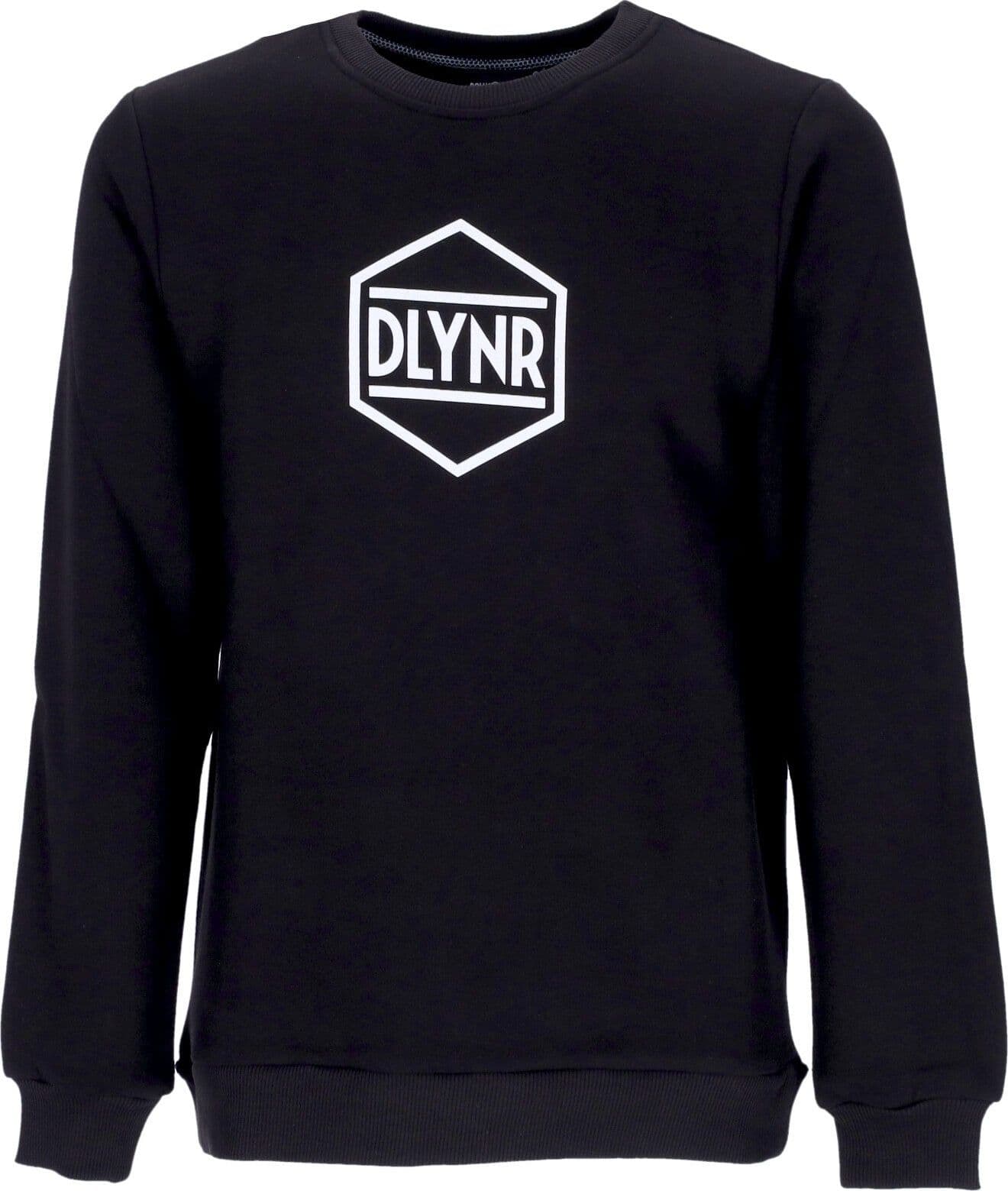 DOLLY NOIRE Felpa Girocollo Uomo Logo Crewneck Black