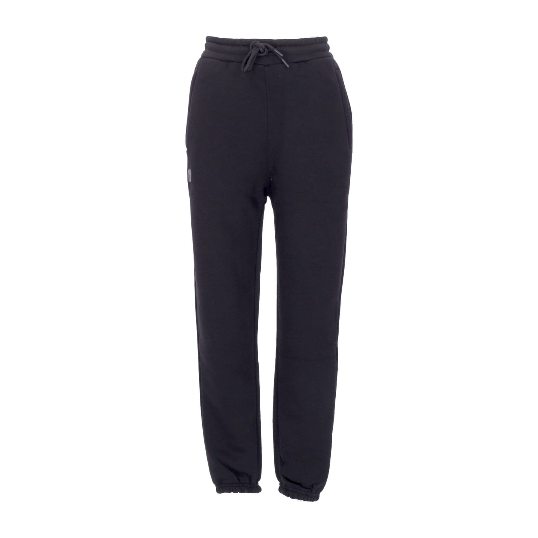 DOLLY NOIRE Pantalone Tuta Felpato Uomo Basic Sweatpants Black