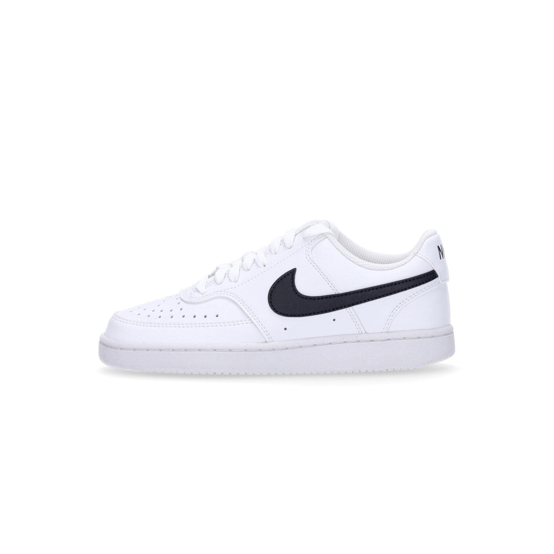Nike Scarpa Bassa Donna W Court Vision Low Next Nature White/black/white - 10