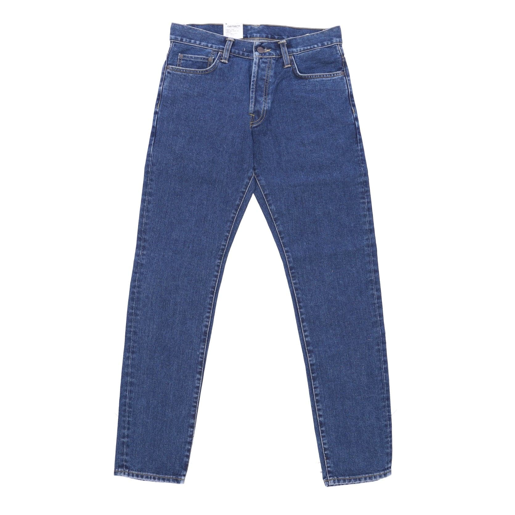 CARHARTT WIP Jeans Uomo Klondike Pant Blue Stone Washed - 6