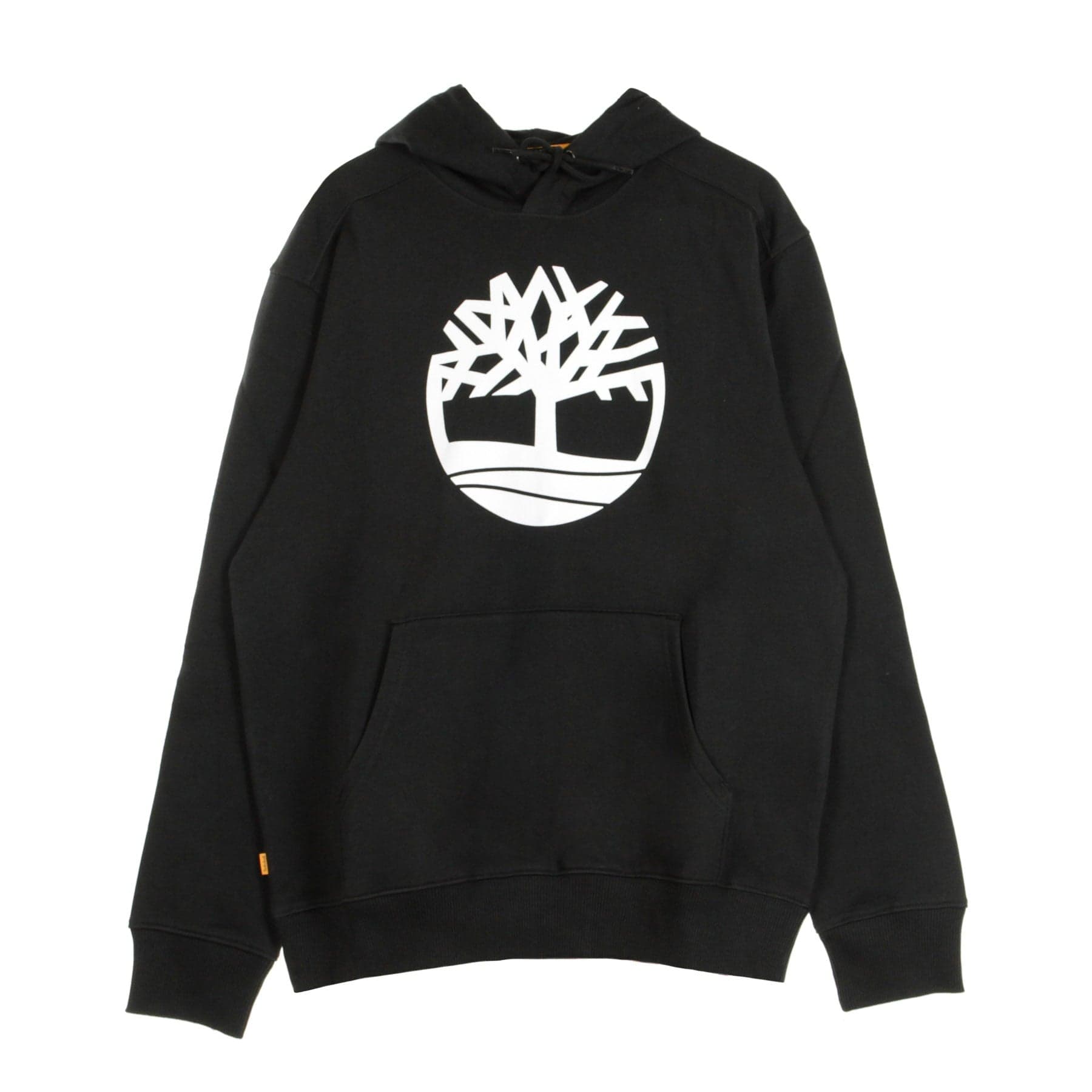 TIMBERLAND Felpa Cappuccio Uomo Core Logo Po Hoodie Bb Black/white - 4