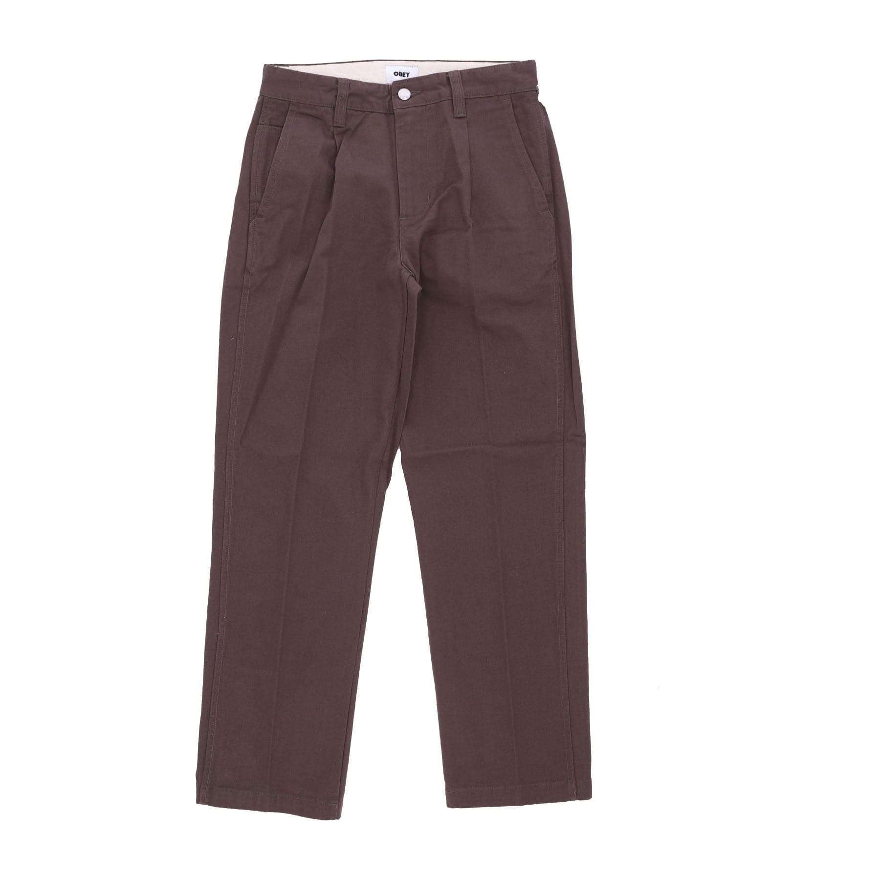 OBEY Pantalone Lungo Uomo Estate Pant Dark Brown - 3