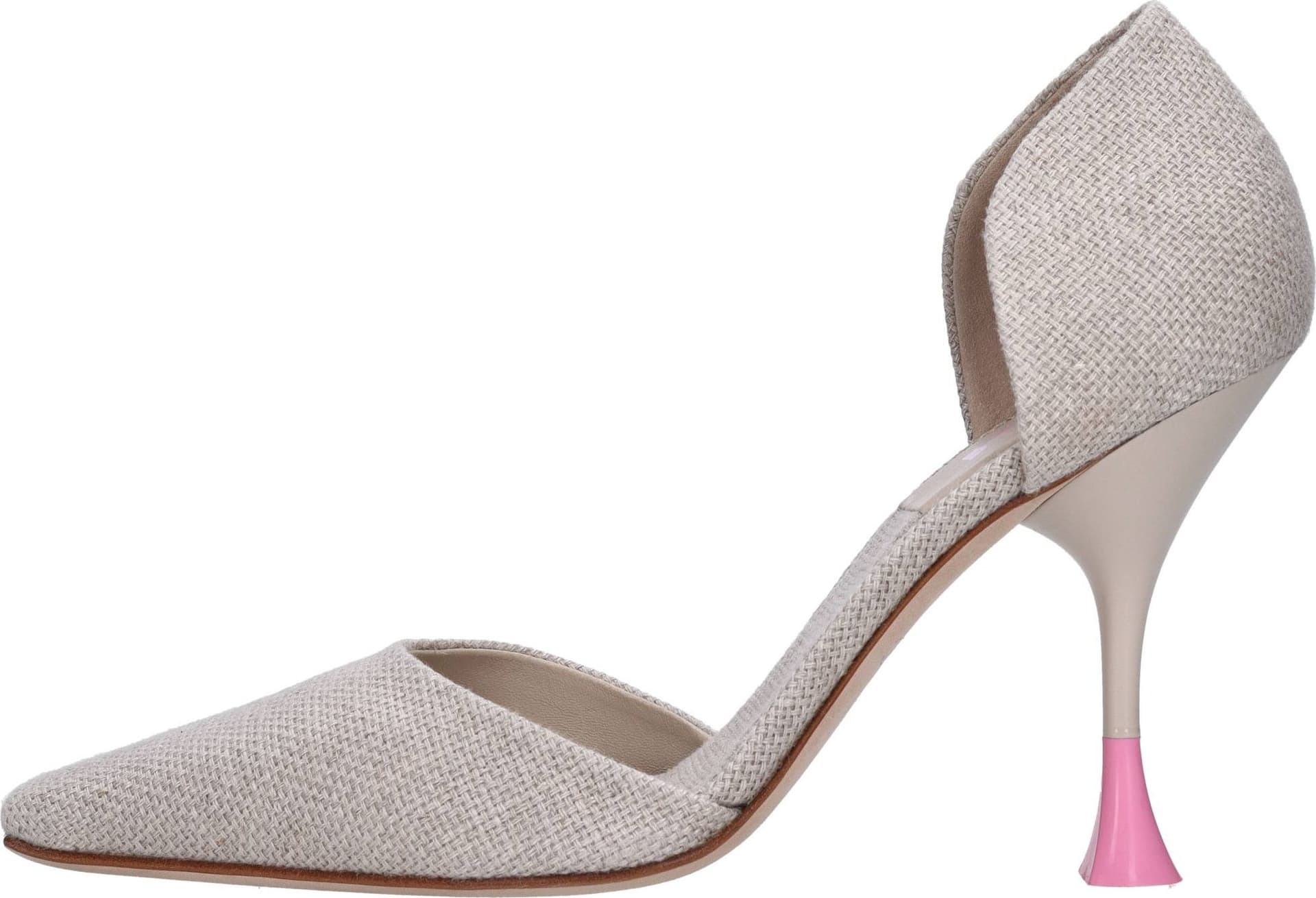 3JUIN  Scarpe con Tacco Panna - 6
