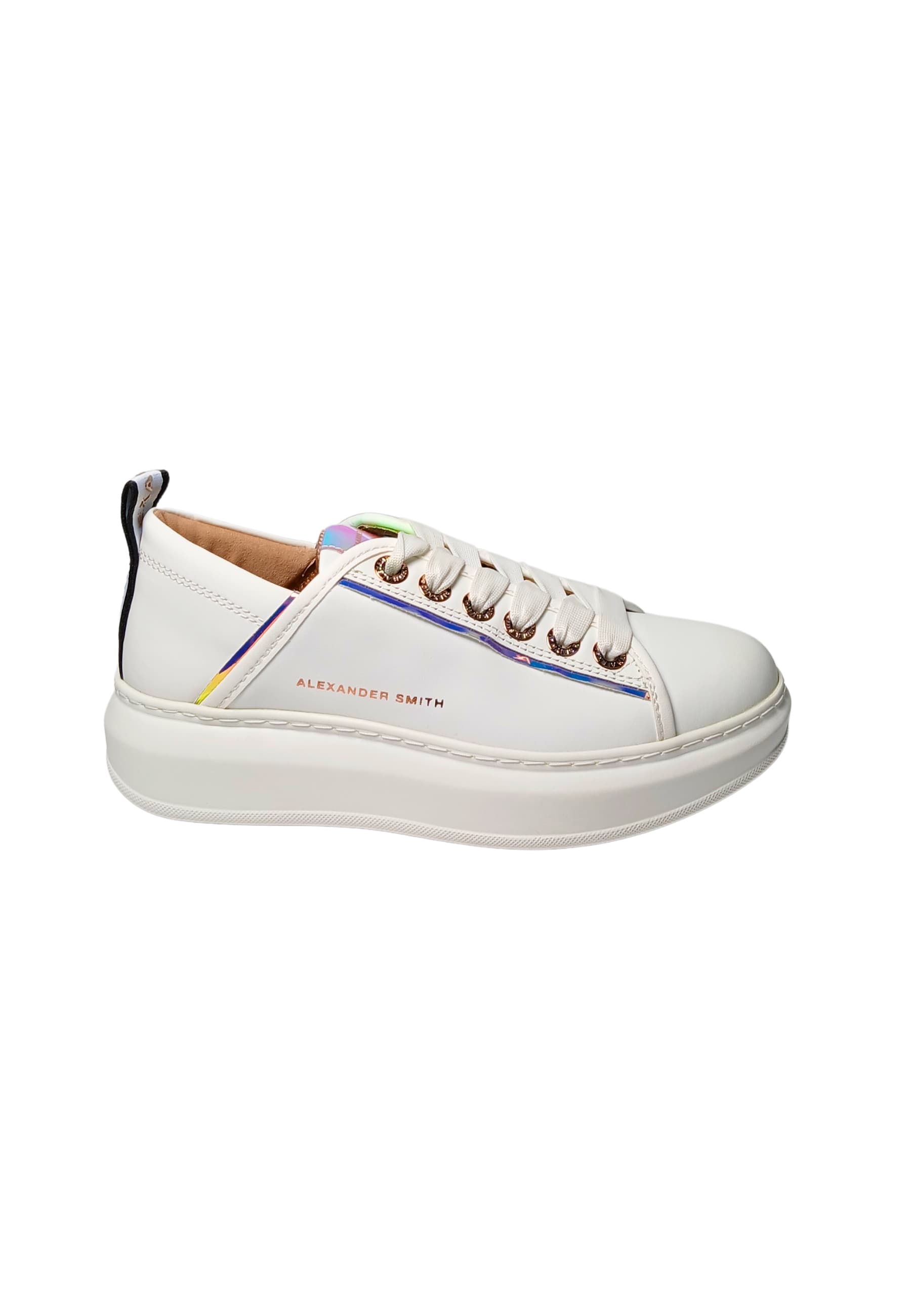ALEXANDER SMITH Scarpe Donna Alexander Smith Wembley Woman-White Iride Peach - 5