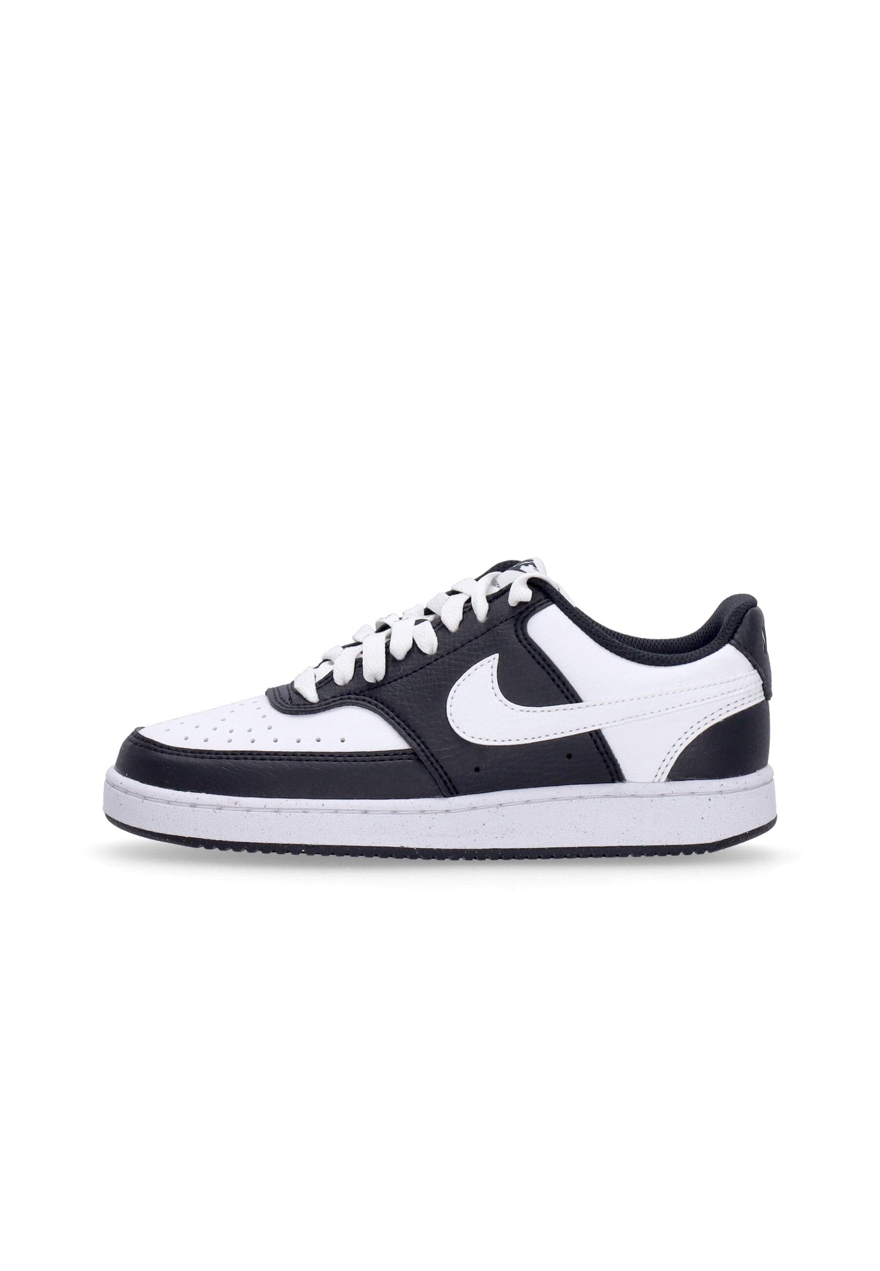 Nike Scarpa Bassa Donna W Court Vision Low Next Nature Black/white - 7