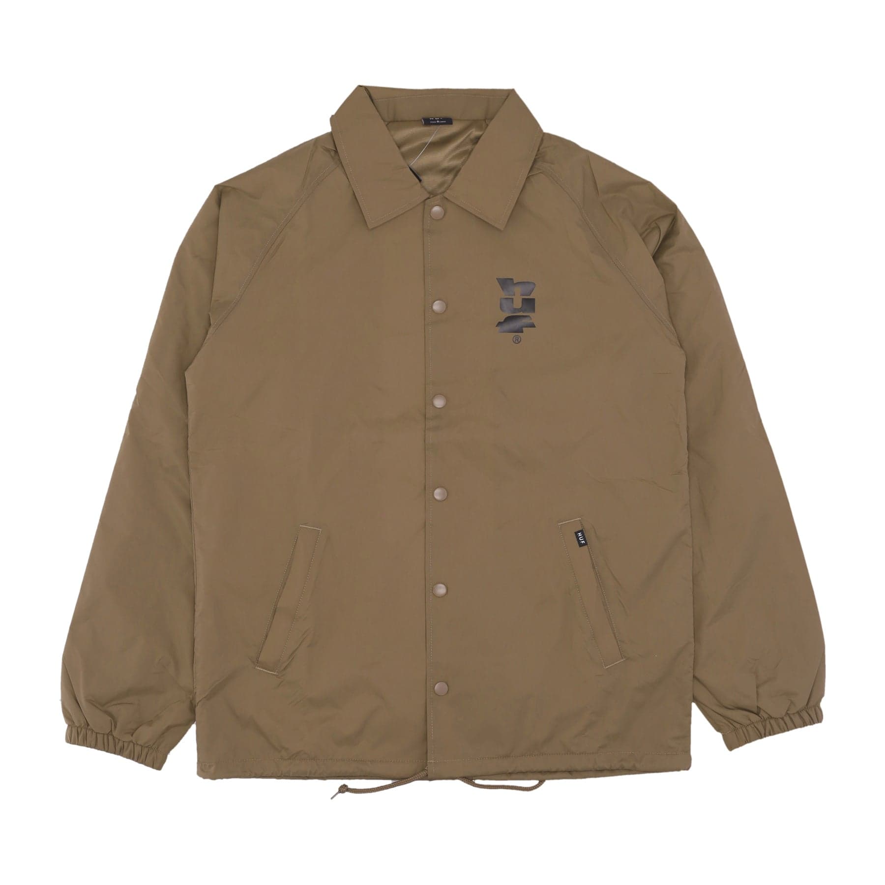 HUF Giacca Coach Jacket Uomo Megablast Coaches Jacket Camel - 5