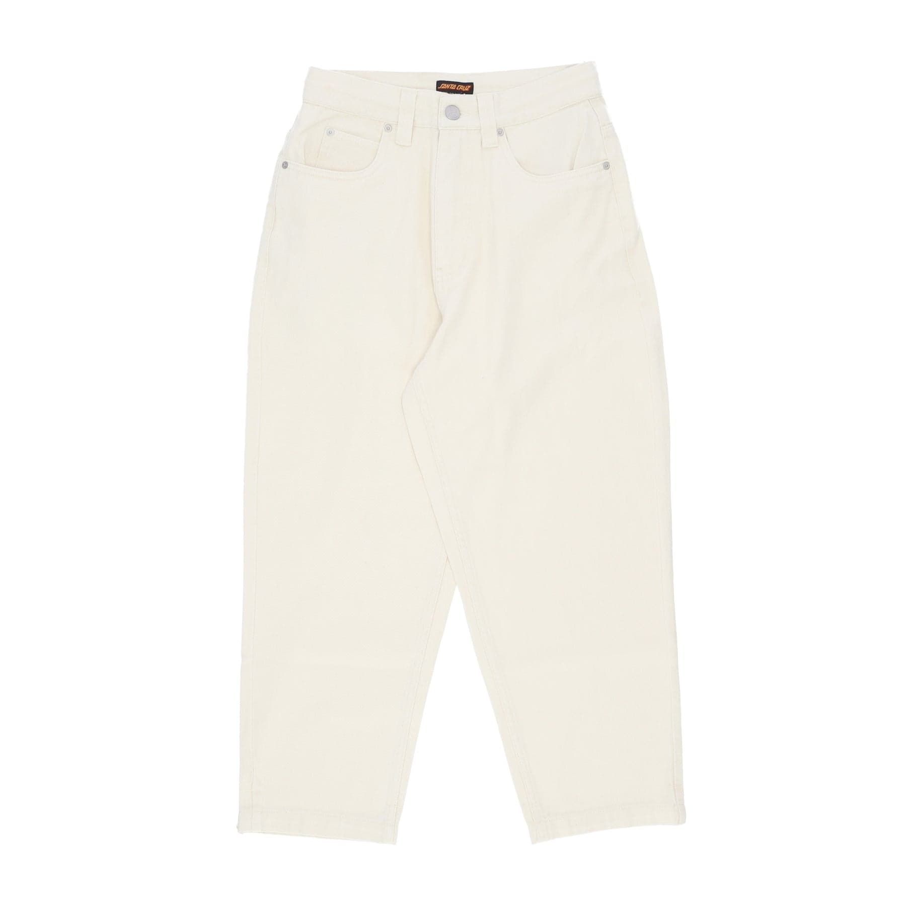 SANTA CRUZ Jeans Uomo Big Pants Optic White - 3