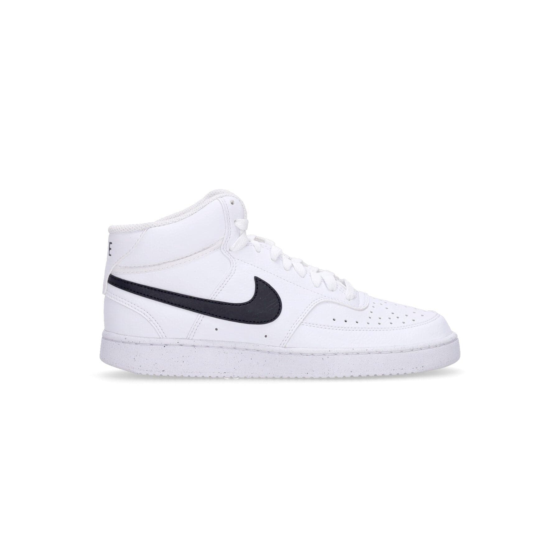 Nike Scarpa Bassa Uomo Court Vision Mid Next Nature White/black/white - 6
