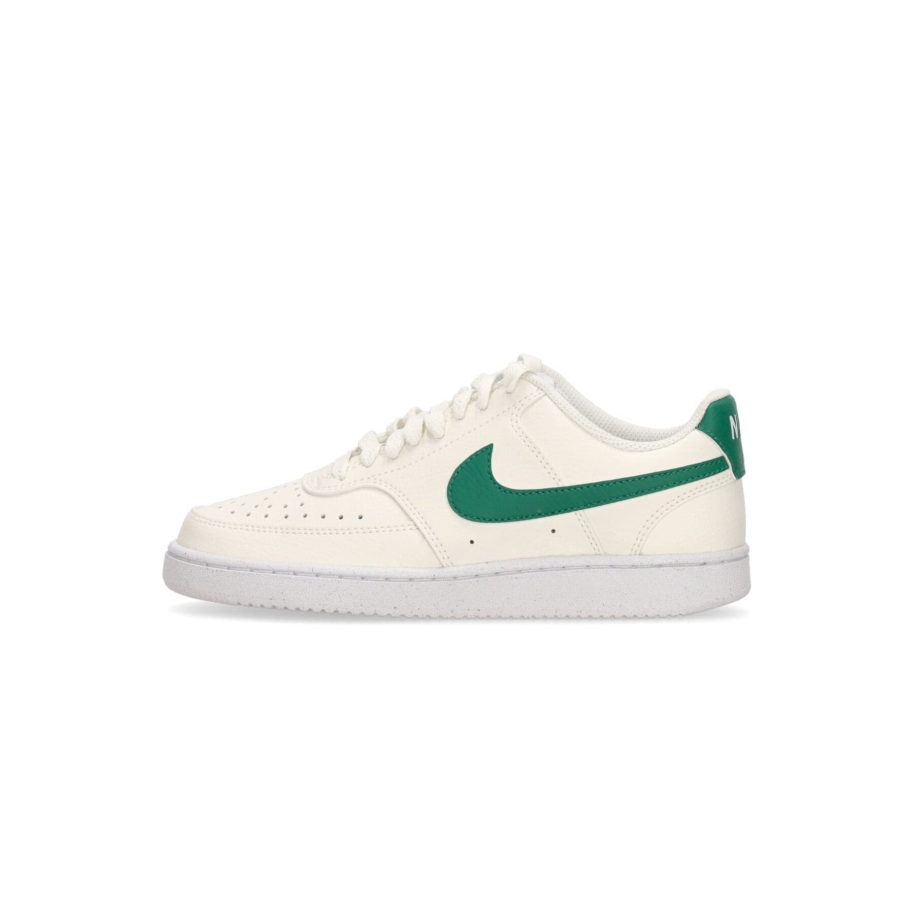 Nike Scarpa Bassa Donna W Court Vision Low Next Nature Sail/malachite/white - 6