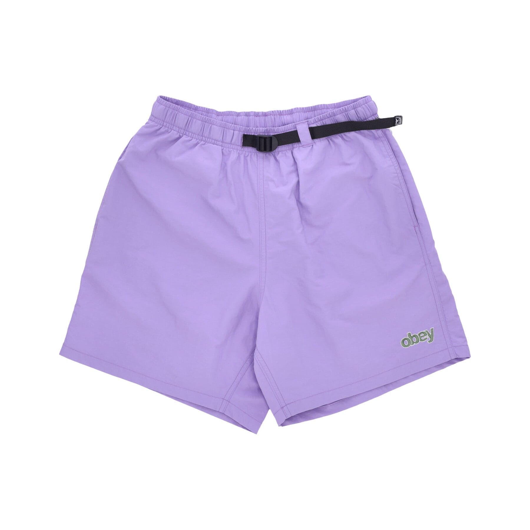 OBEY Pantaloncino Uomo Easy Peak Web Short Purple Flower - 3