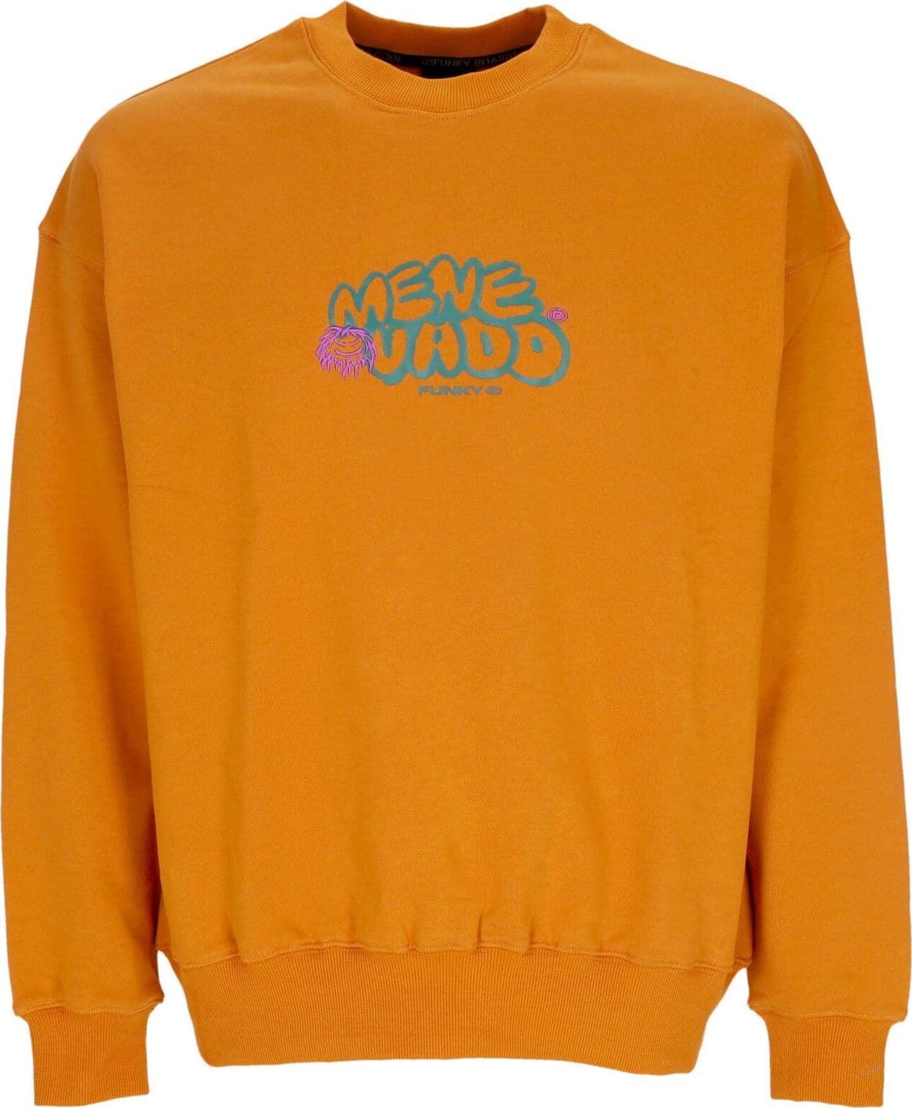 FUNKY Felpa Leggera Girocollo Uomo Menevado Crewneck Sundial - 4