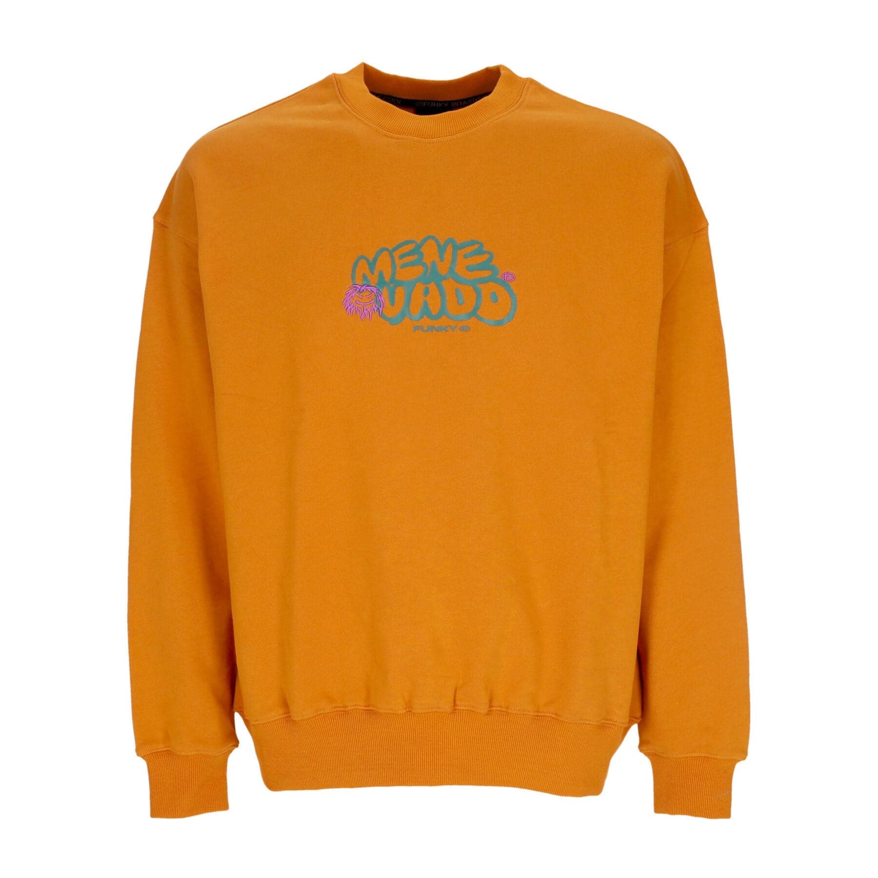 FUNKY Felpa Leggera Girocollo Uomo Menevado Crewneck Sundial - 4