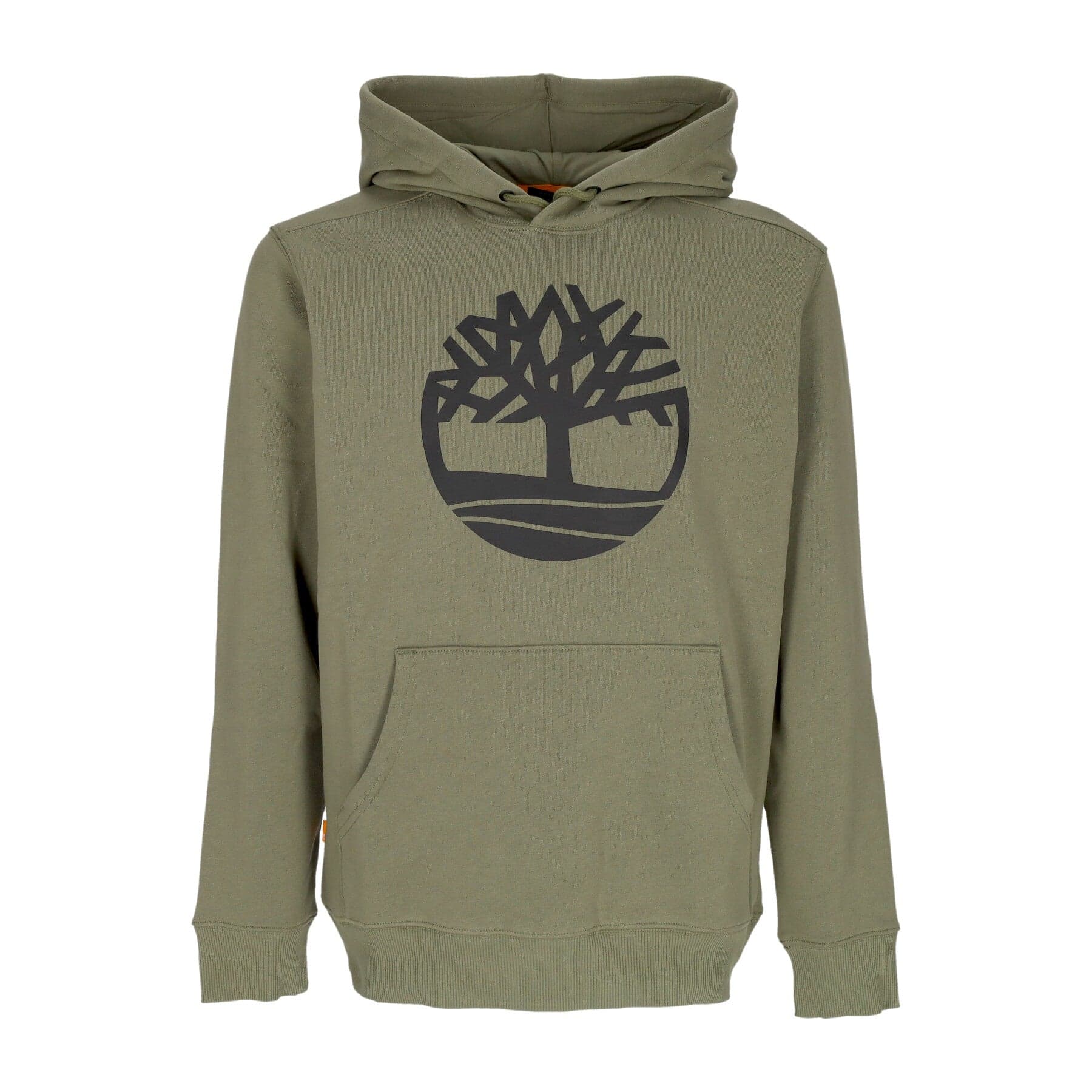 TIMBERLAND Felpa Cappuccio Uomo Tree Logo Hoodie Cassel Earth/black - 3