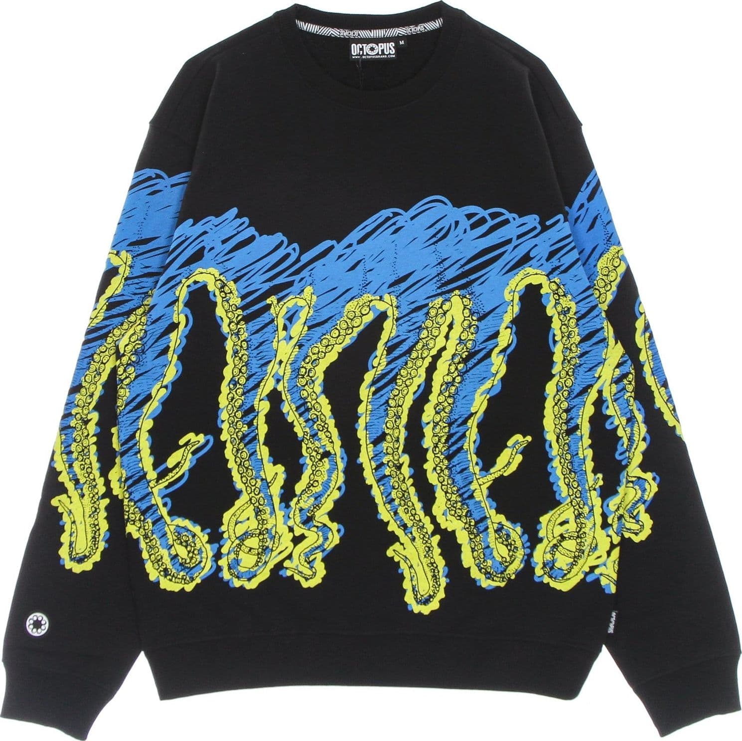 OCTOPUS Felpa Leggera Girocollo Uomo Draft Crewneck Black