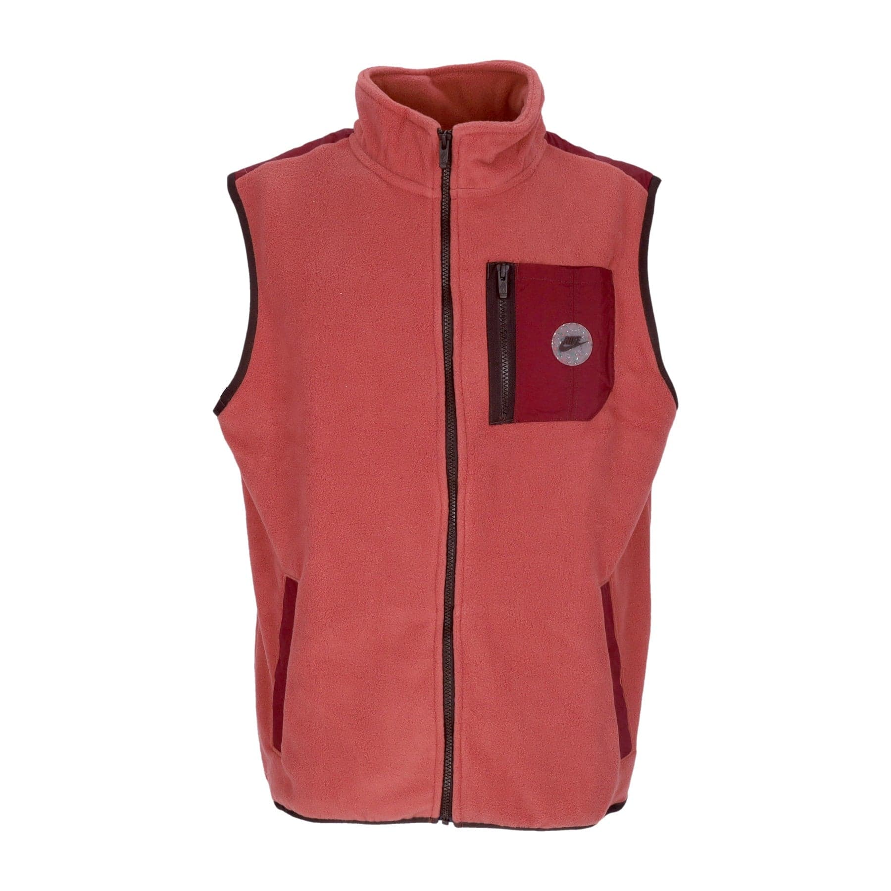 Nike Smanicato Uomo Sportswear Utility Vest Canyon Rust/dark Beetroot/brown Basalt - 3