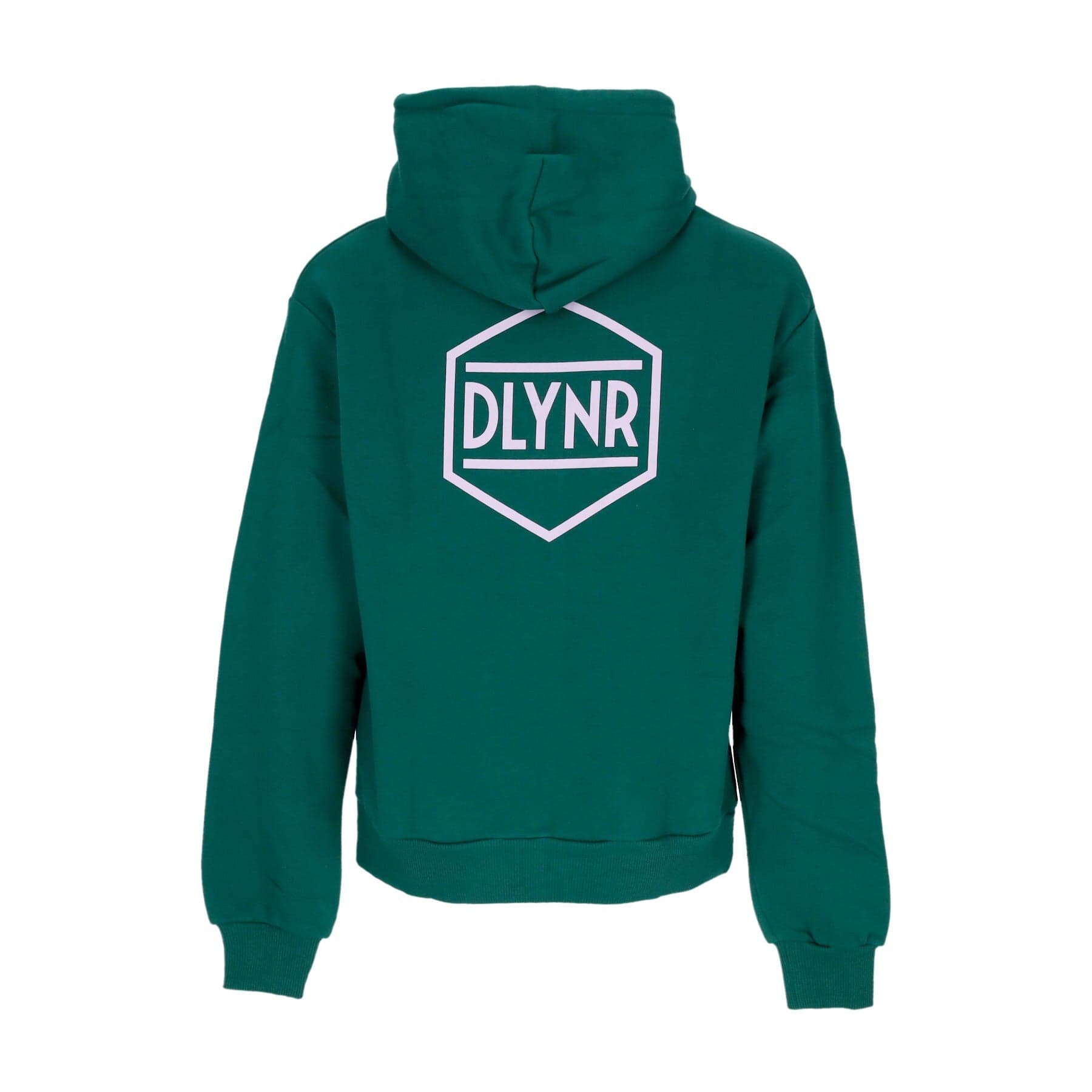 DOLLY NOIRE Felpa Cappuccio Uomo Logo Back Hoodie Green - 3