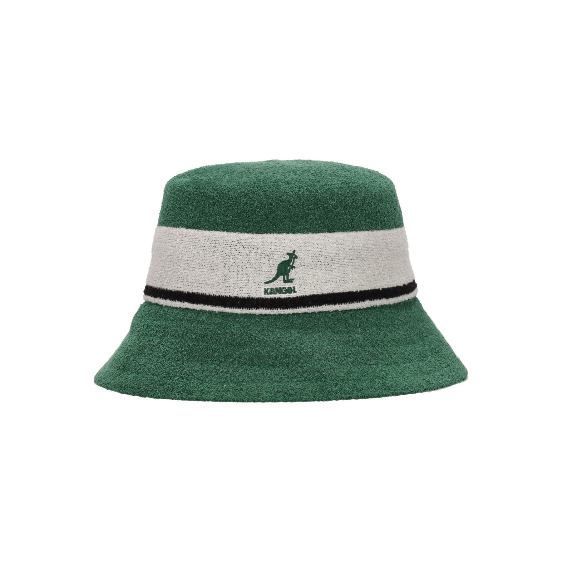 KANGOL Cappello Da Pescatore Uomo Bermuda Stripe Bucket Turf Green - 4