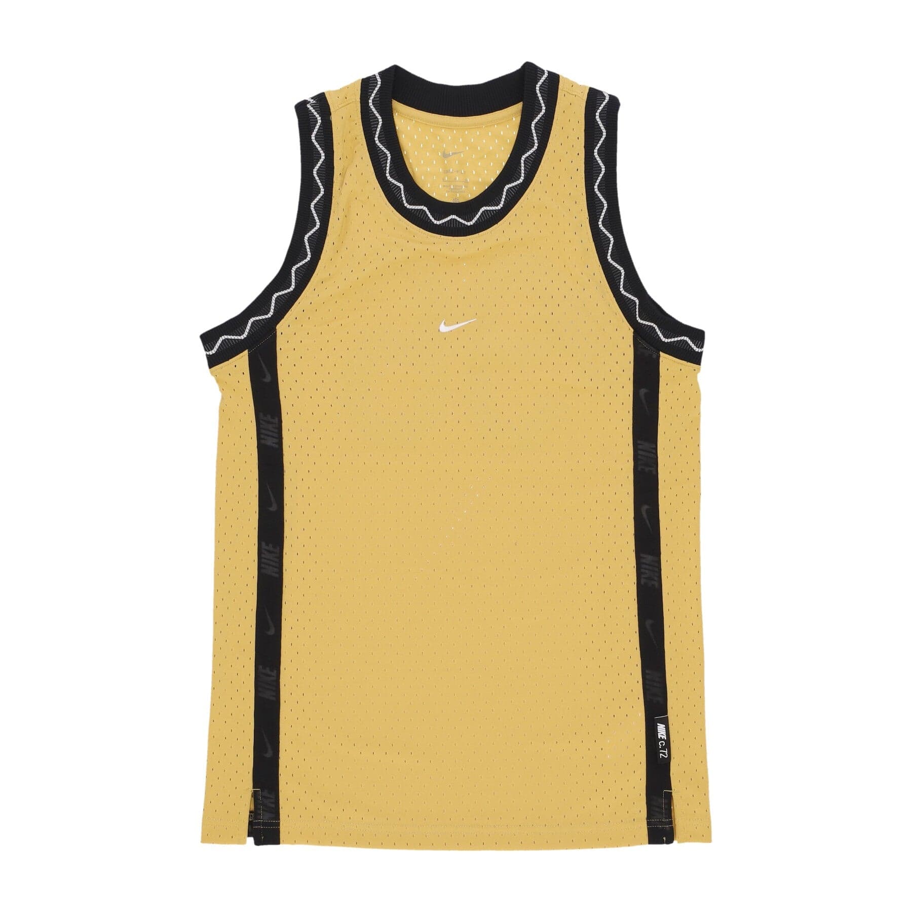 Nike Canotta Tipo Basket Uomo Premium Basketball Jersey Wheat Gold/white - 3