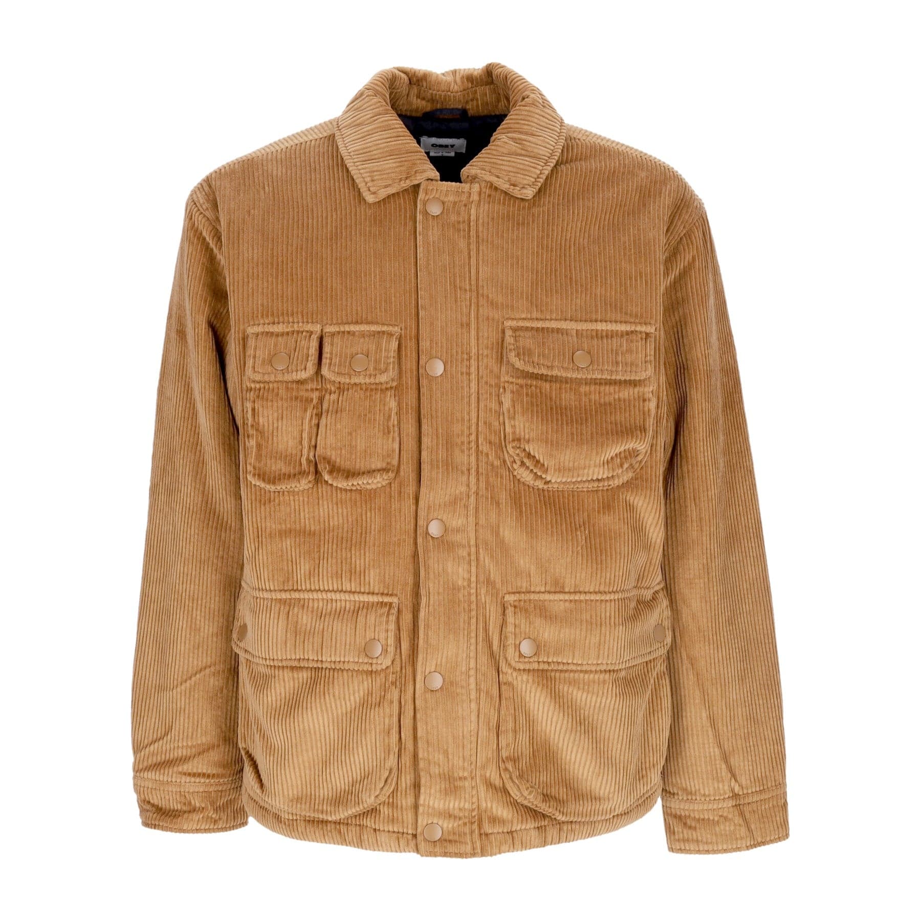 OBEY Giacca Workwear Uomo Larson Jacket Catechu Wood - 6