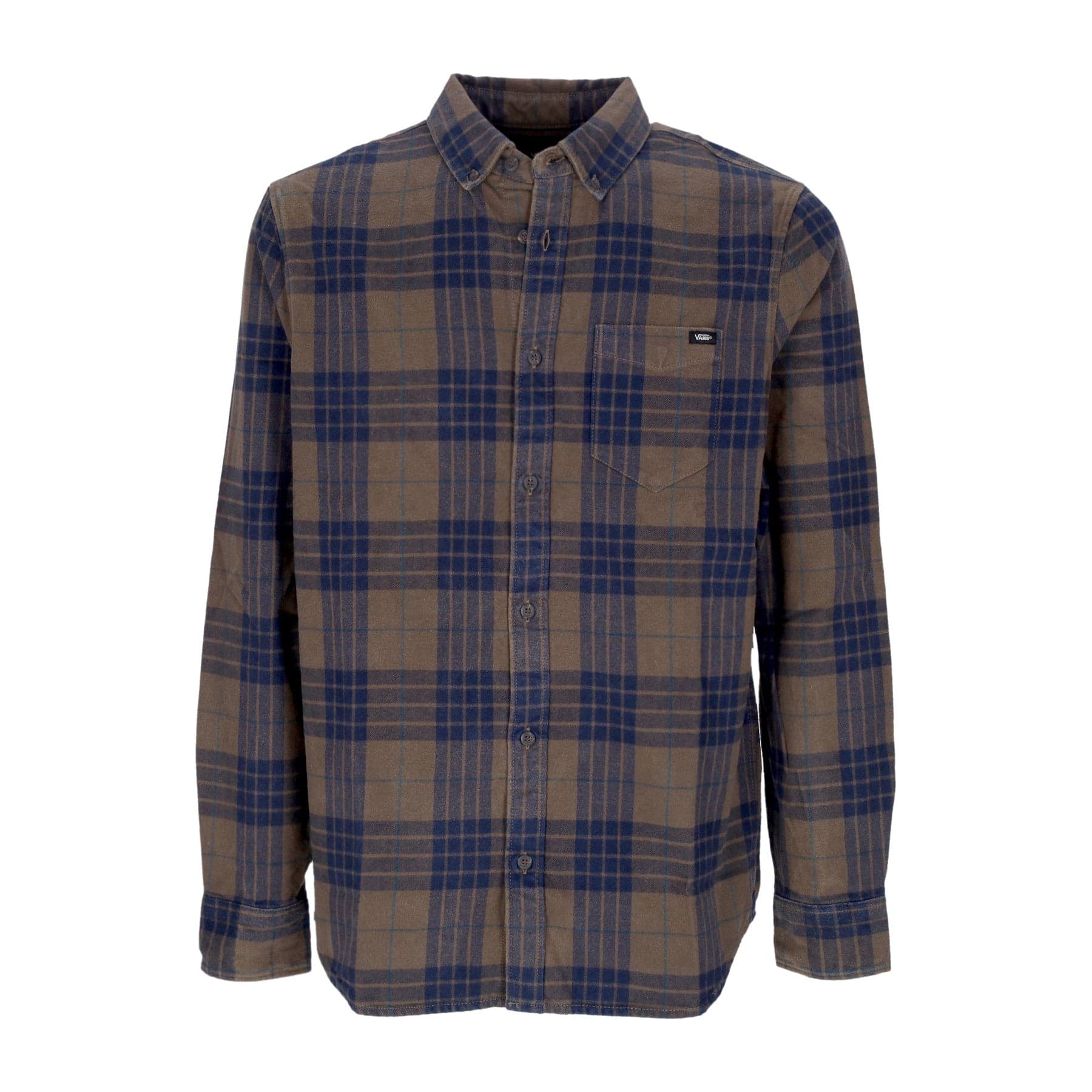 VANS Camicia Manica Lunga Uomo Gonzales L/s Woven Shirt Canteen - 4