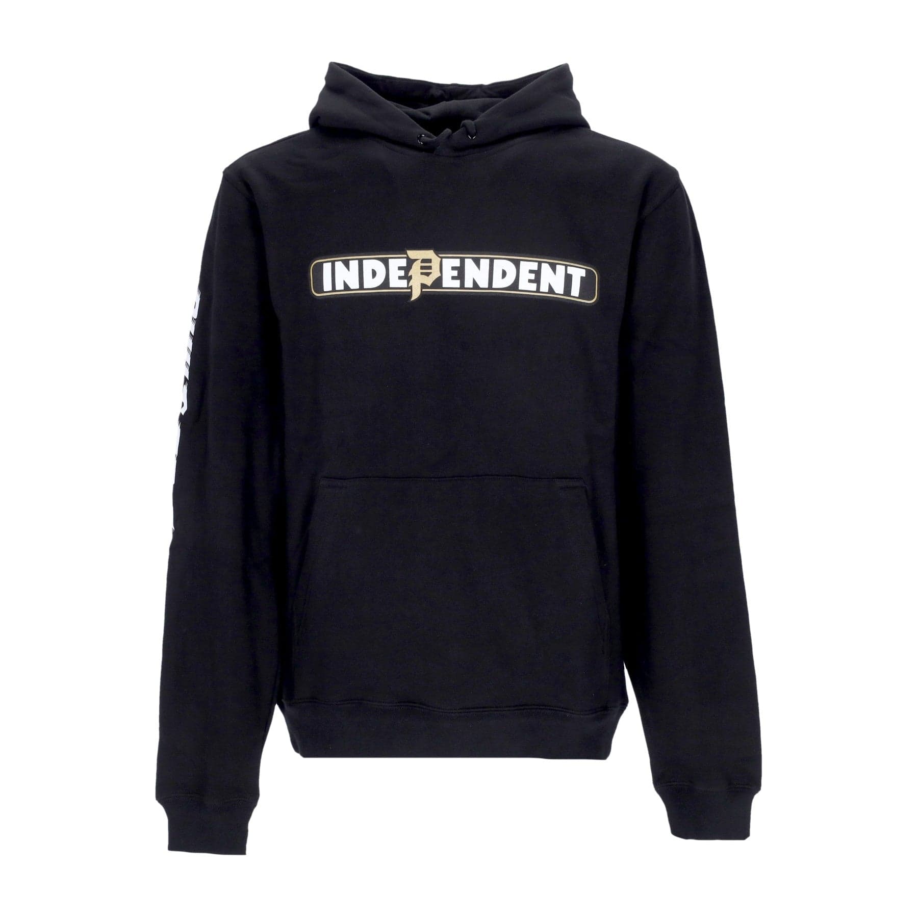 PRIMITIVE Felpa Cappuccio Uomo Bar Hood X Independent Black