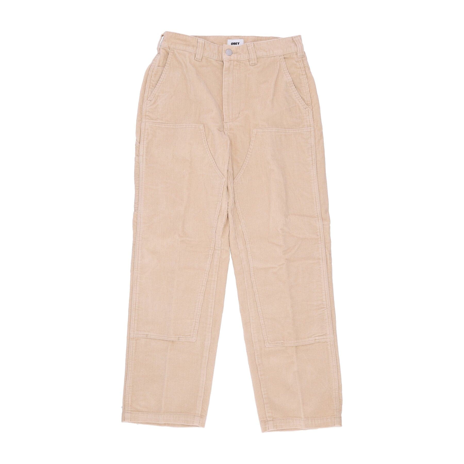 OBEY Pantalone Lungo Uomo Big Timer Cord Pant Irish Cream