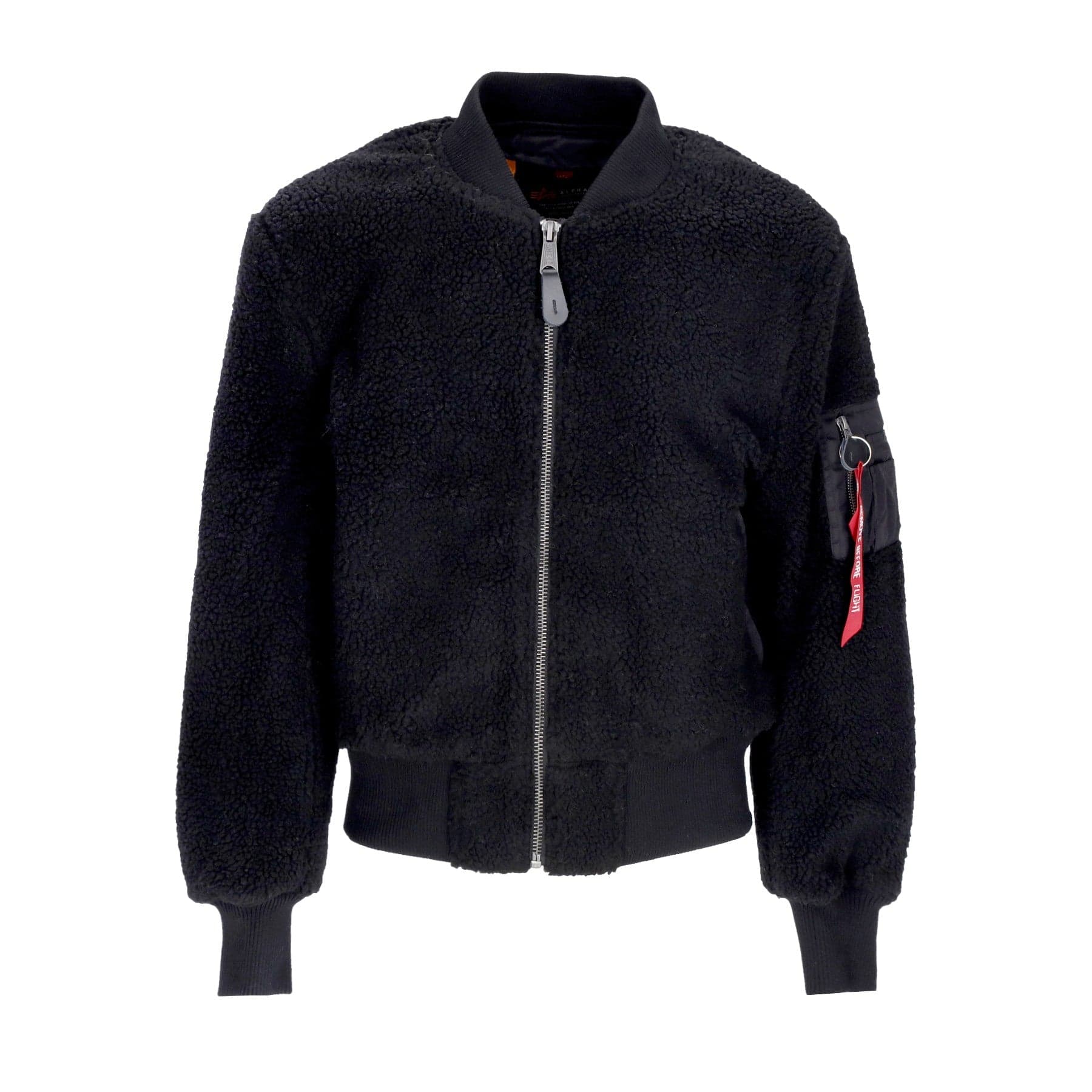 ALPHA INDUSTRIES Orsetto Uomo Ma-1 Teddy Black - 6