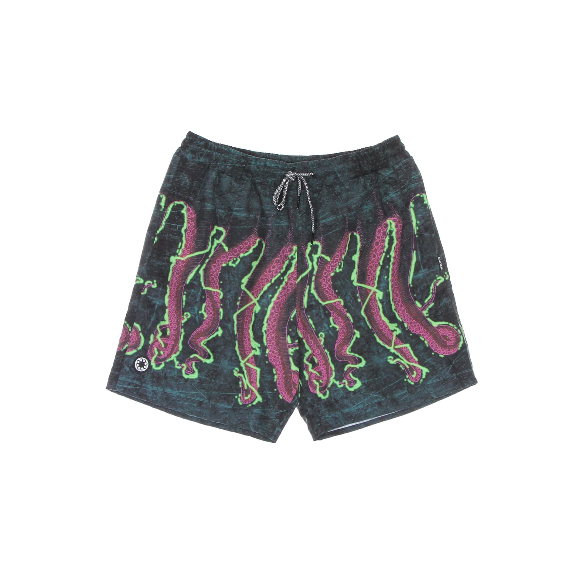 OCTOPUS Costume Bermuda Uomo Octopus Shake Boardshort Black