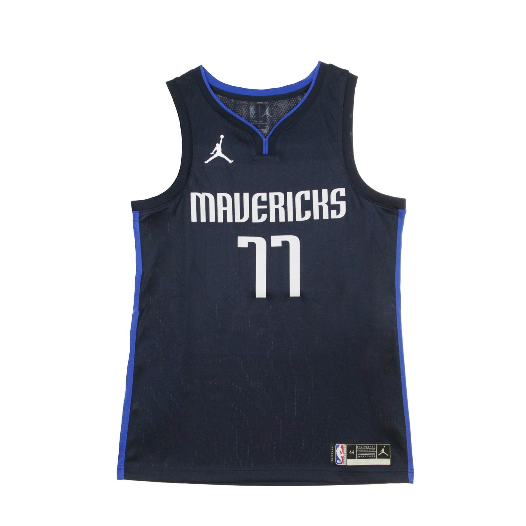 JORDAN NBA Canotta Basket Uomo Nba Swingman Jersey Jordan Statement Edition 2020 No 77 Luka Doncic Dalmav College Navy/game Royal - 5