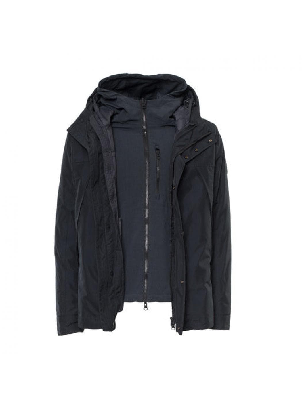 Refrigue Piumino Uomo   R62194 YHT2M Tre in uno – GRAY