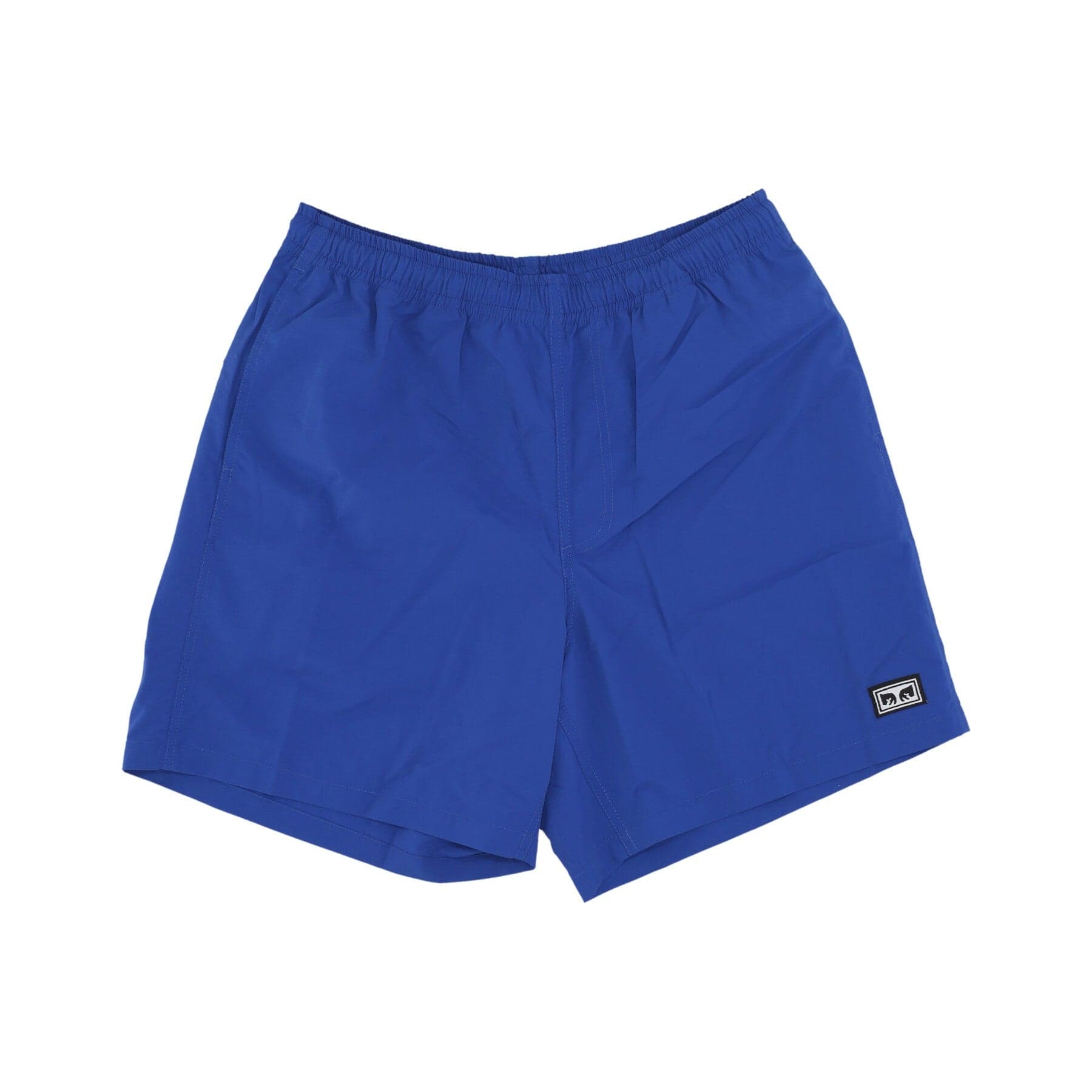 OBEY Pantaloncino Uomo Easy Eyes Nylon Short Surf Blue - 4
