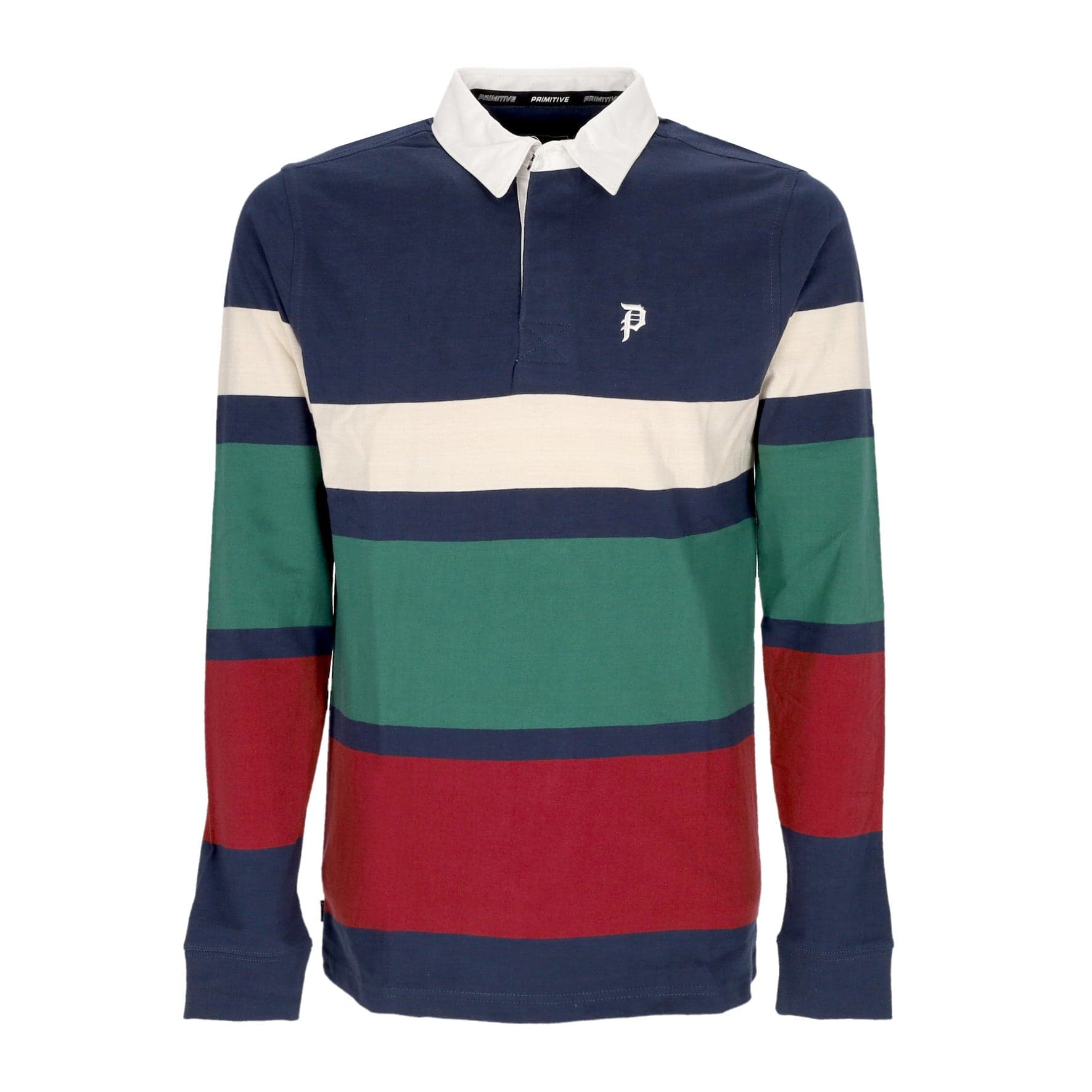 PRIMITIVE Polo Manica Lunga Uomo L/s Dirty P Polo Navy - 3